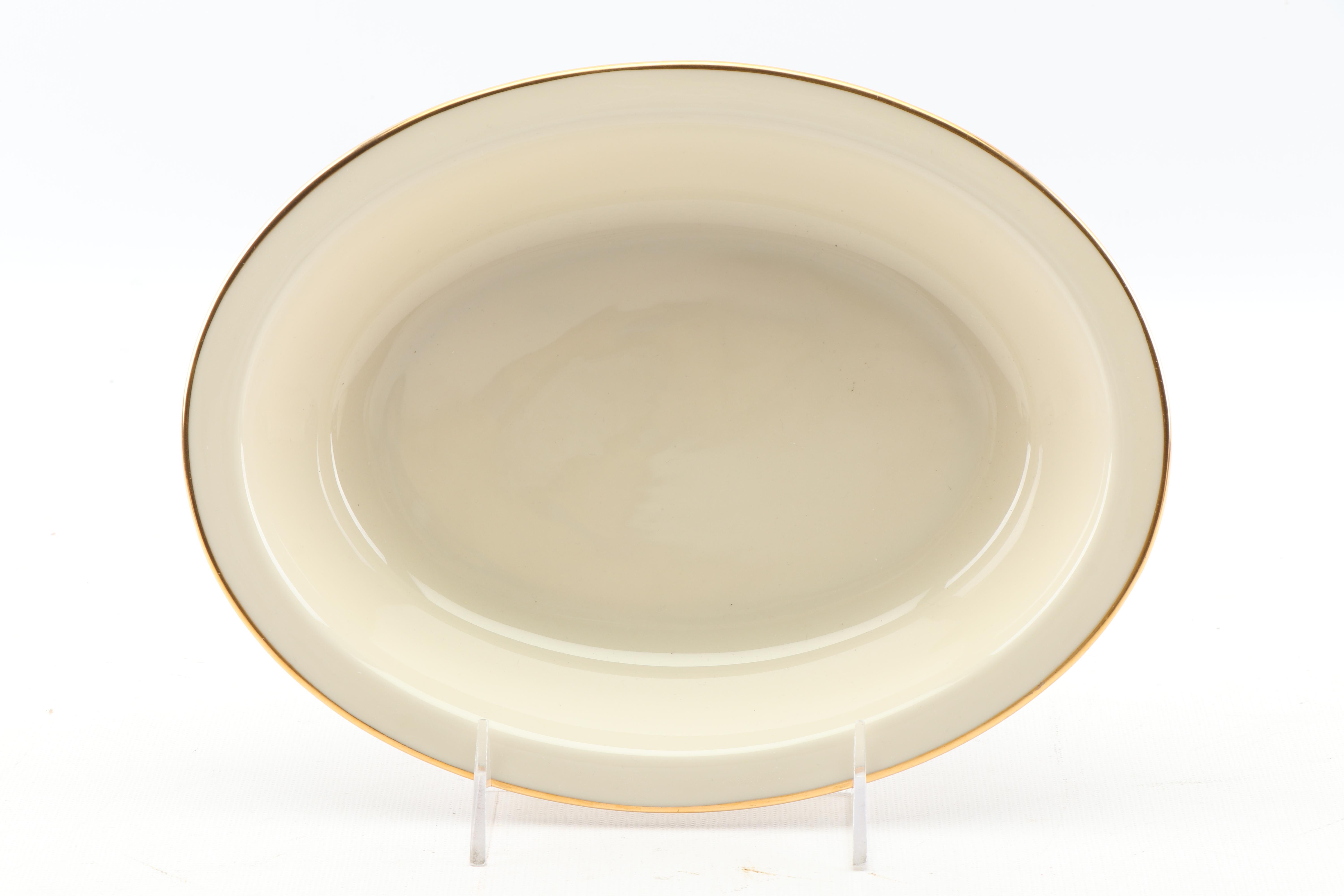 Lenox "Eternal" Porcelain Serveware and Salt and Pepper Mill Set