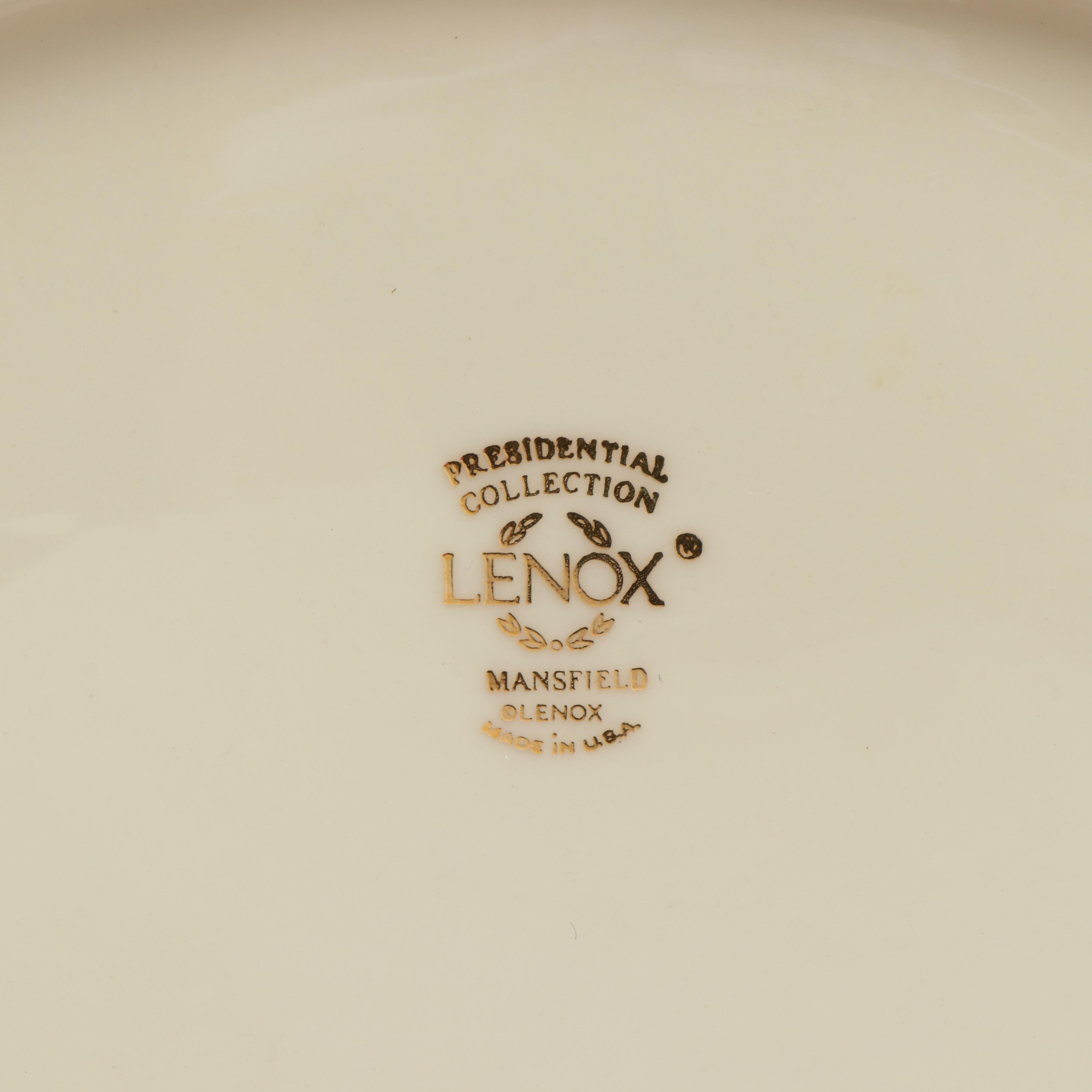 Lenox "Eternal" Porcelain Serveware and Salt and Pepper Mill Set