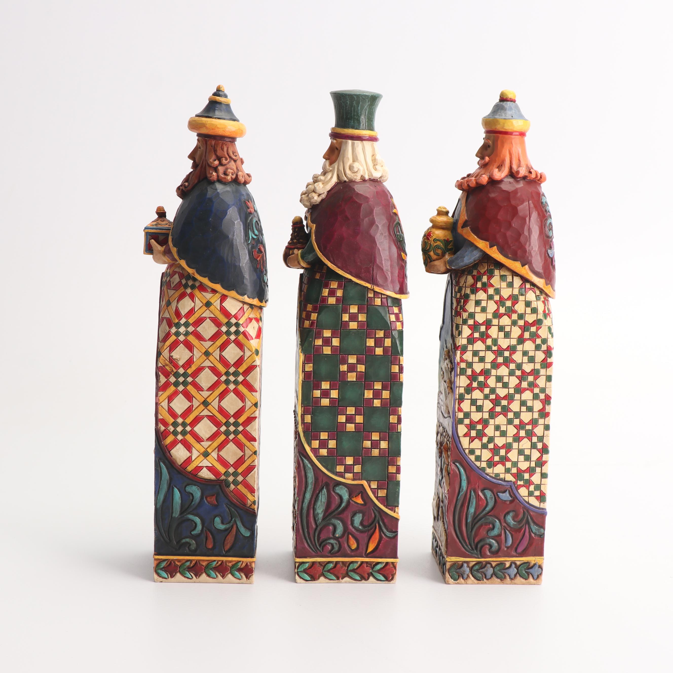 Jim Shore Heartwood Creek Three Wise Men Figurines