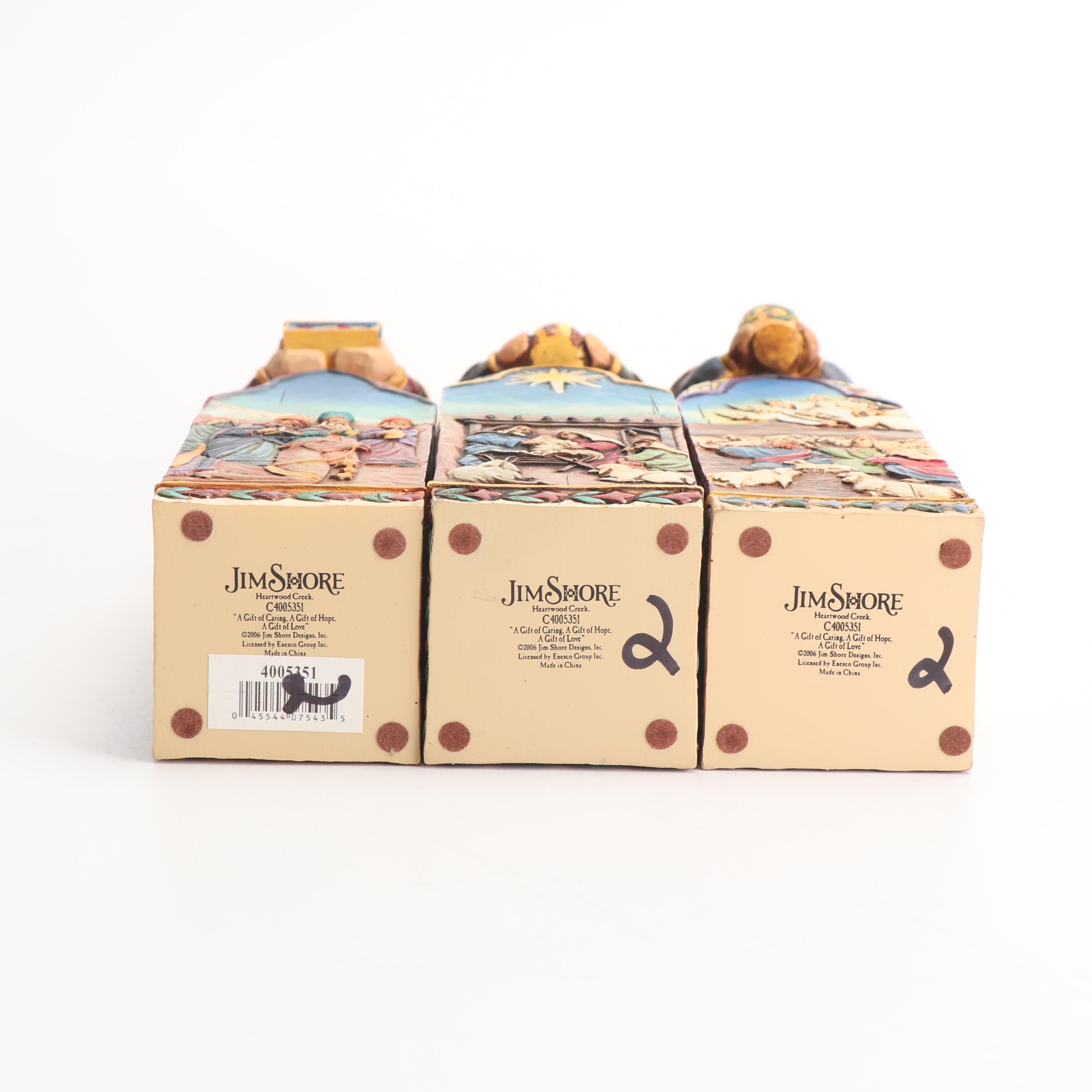 Jim Shore Heartwood Creek Three Wise Men Figurines