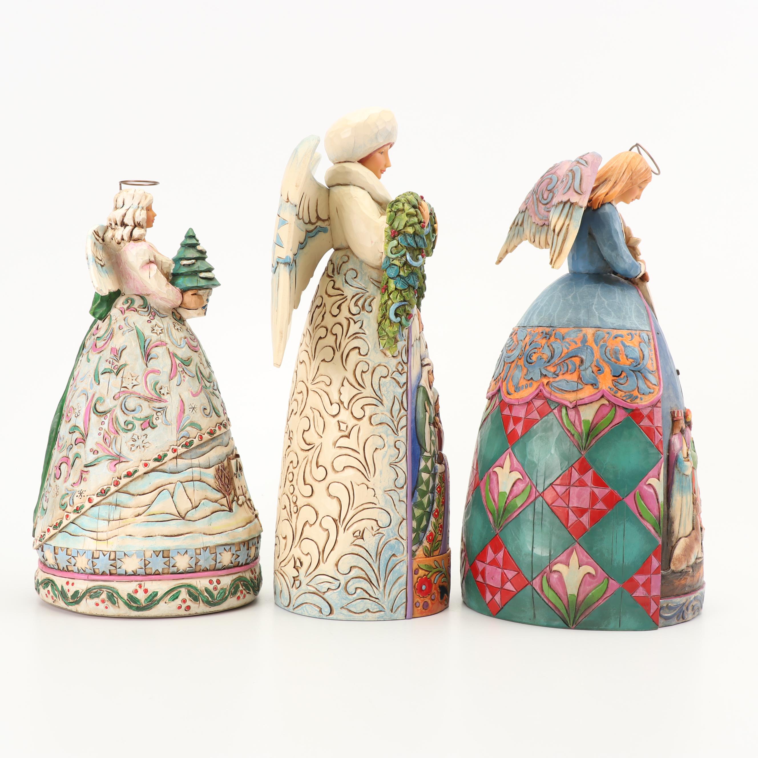 Jim Shore Heartwood Creek Angel Figurines