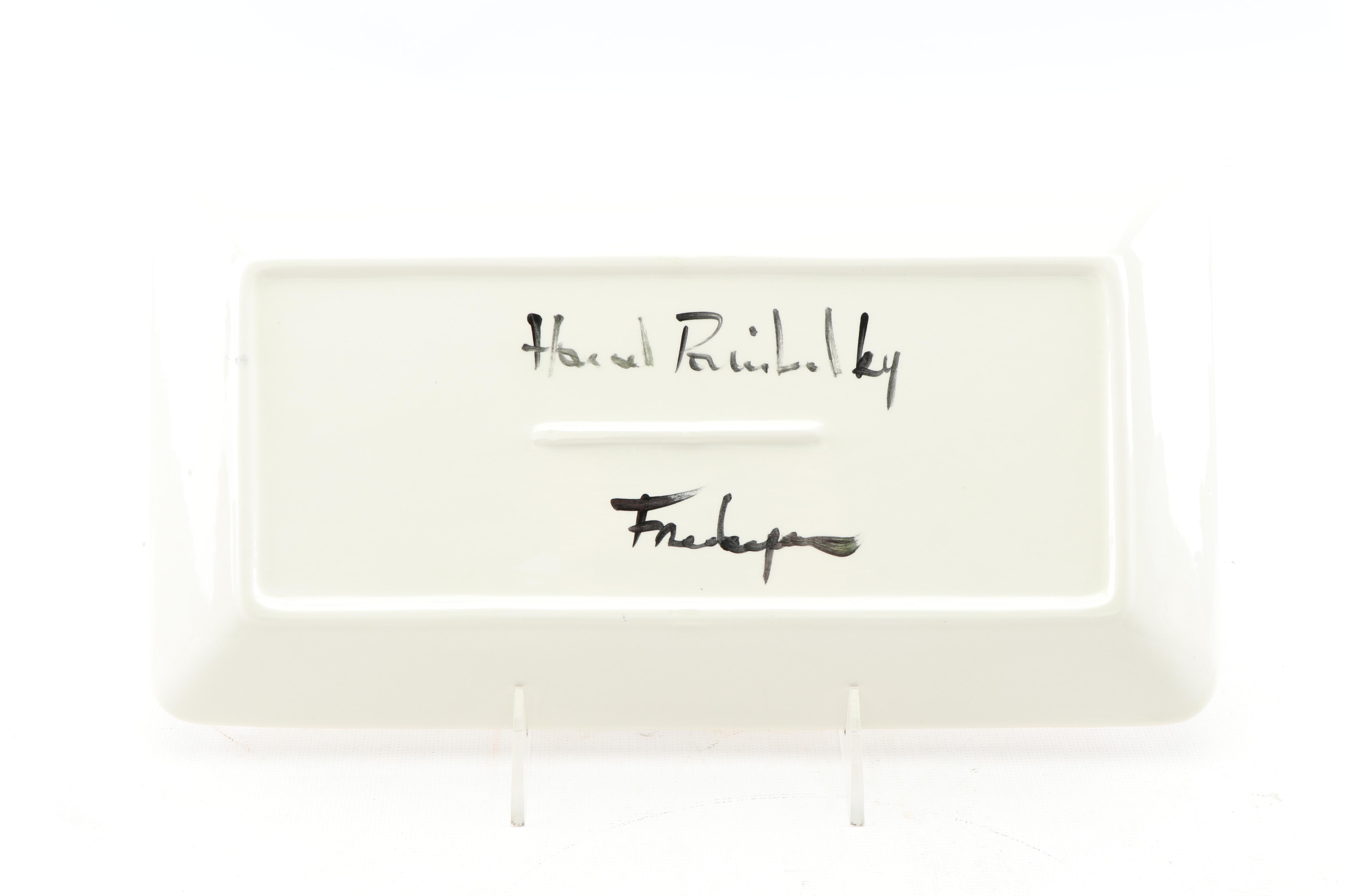 Frederique Poulain Hand-Painted Equestrian "Hunter Jumper" Decor