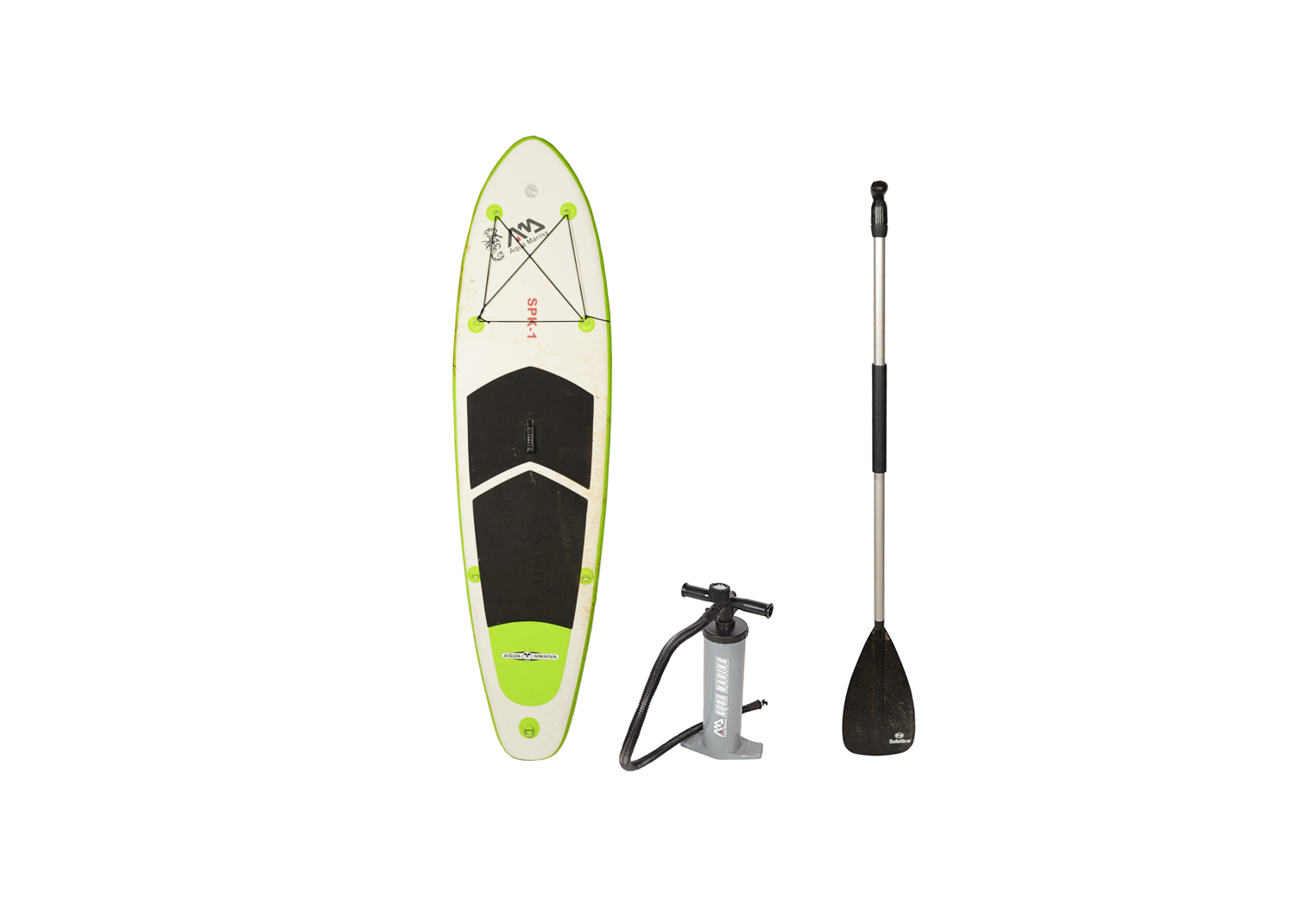 Aqua Marina SPK-1 Inflatable Paddleboard with Pump, Paddle and Storage Bag