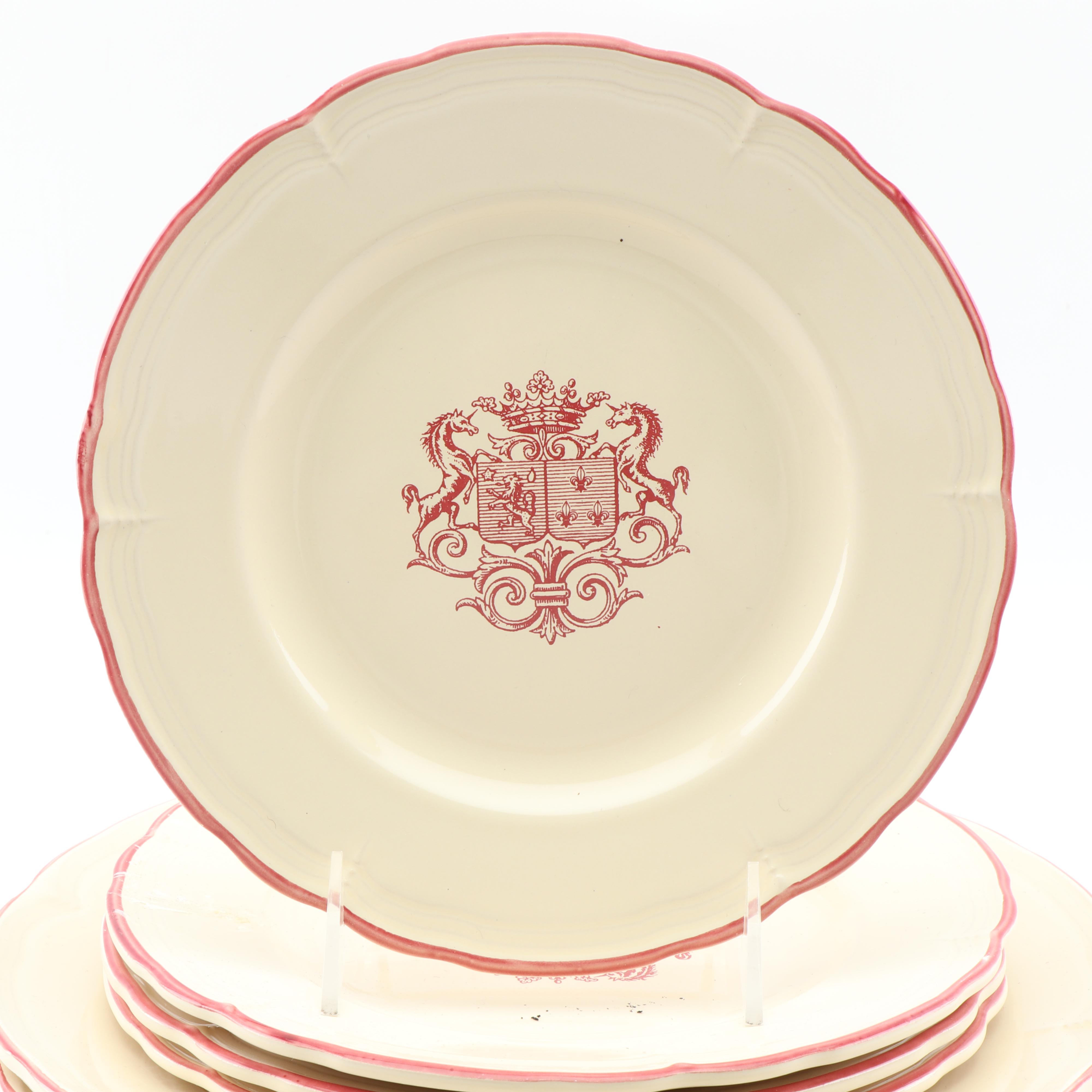 Moulin des Loups "Armoiries" Ceramic Dinnerware