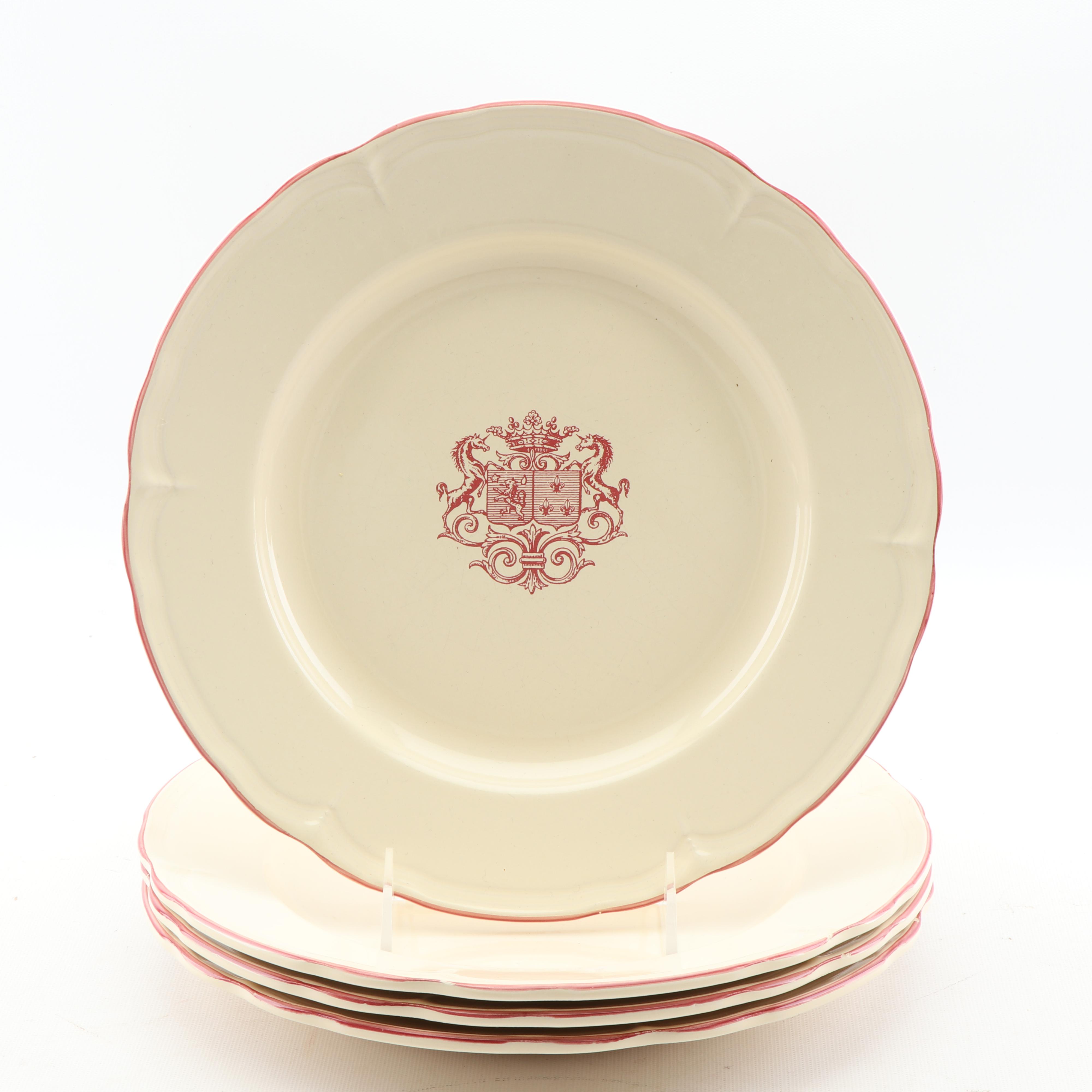 Moulin des Loups "Armoiries" Ceramic Dinnerware