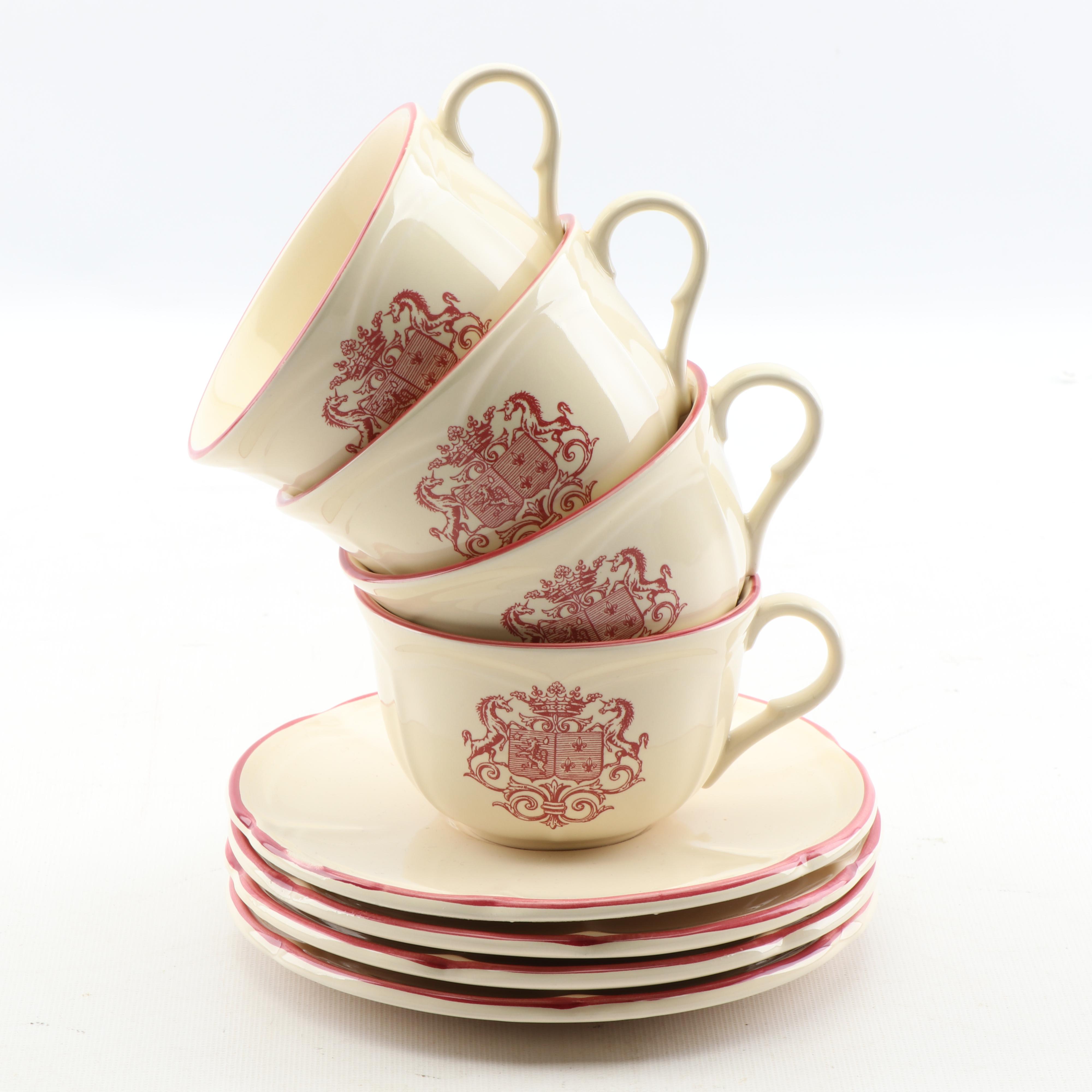 Moulin des Loups "Armoiries" Ceramic Dinnerware