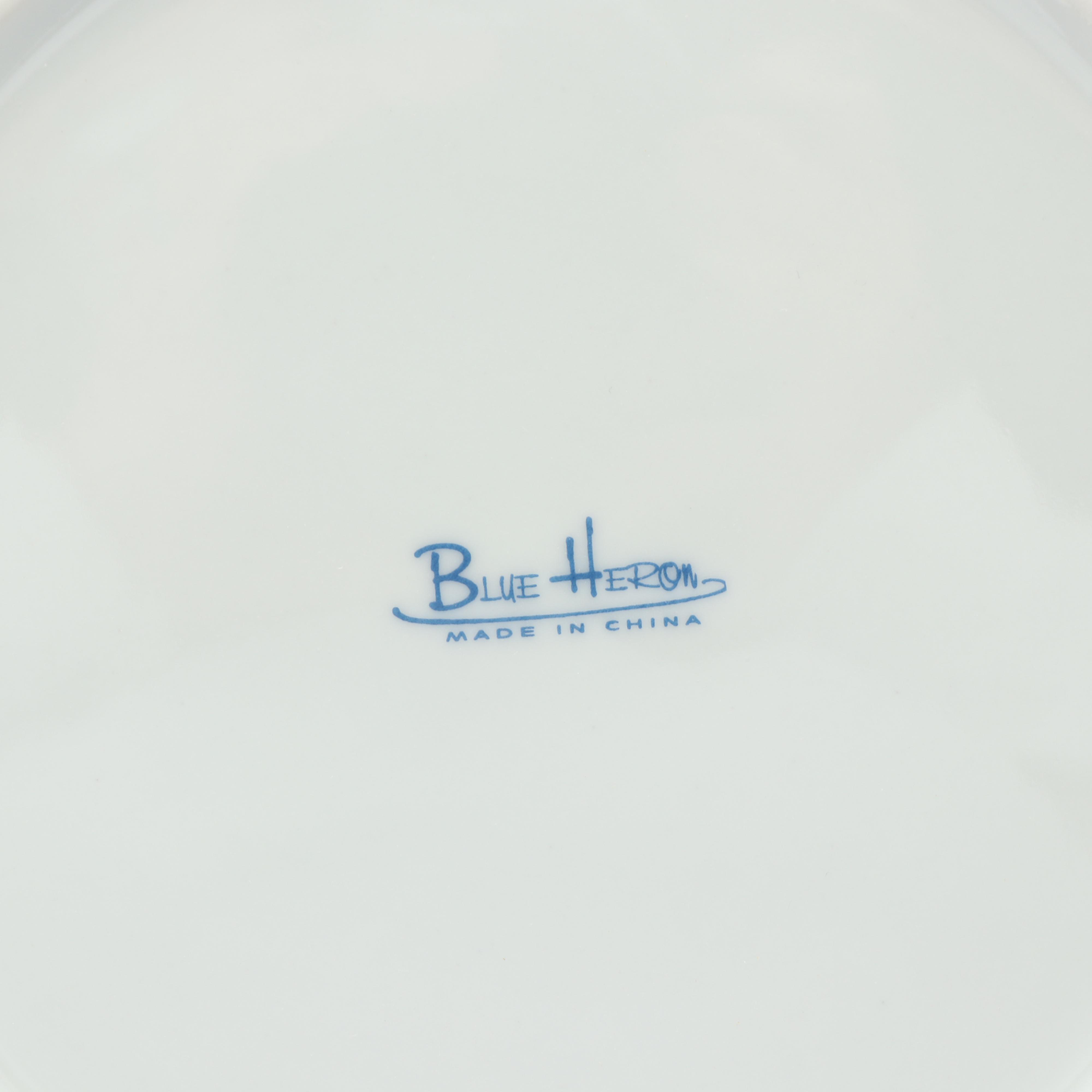 Blue Heron Porcelain Dinnerware Set