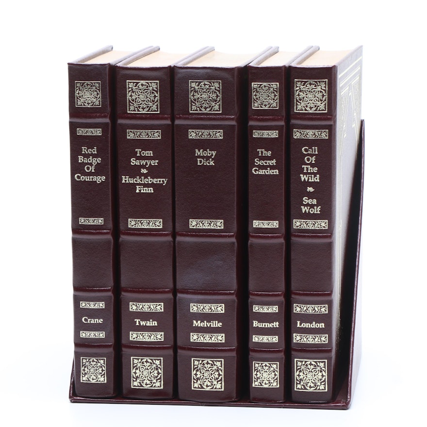 "The Collector's Library of Classics" Five Volume Set with Shelf Case