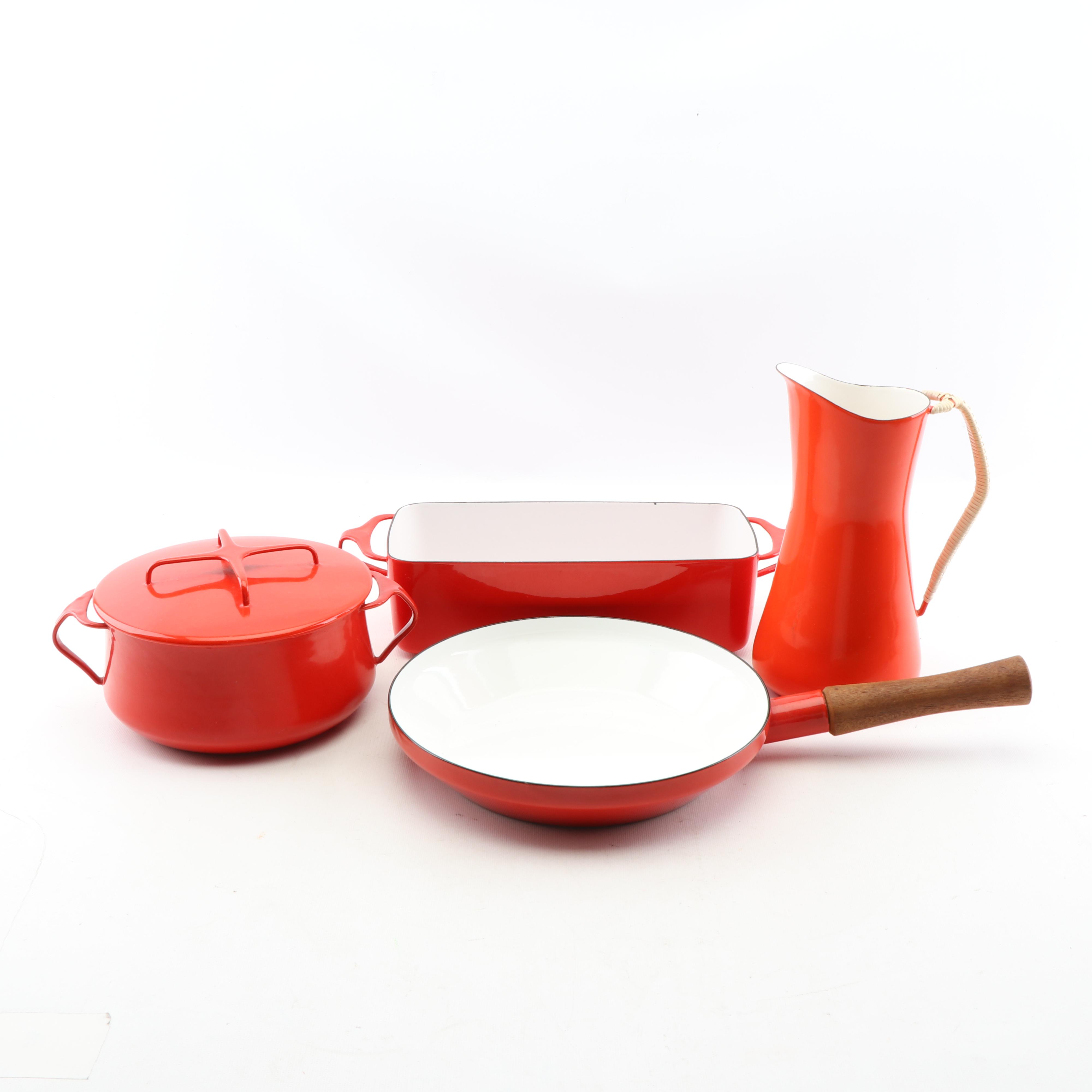 Dansk "Kobenstyle" Red Enameled Cookware