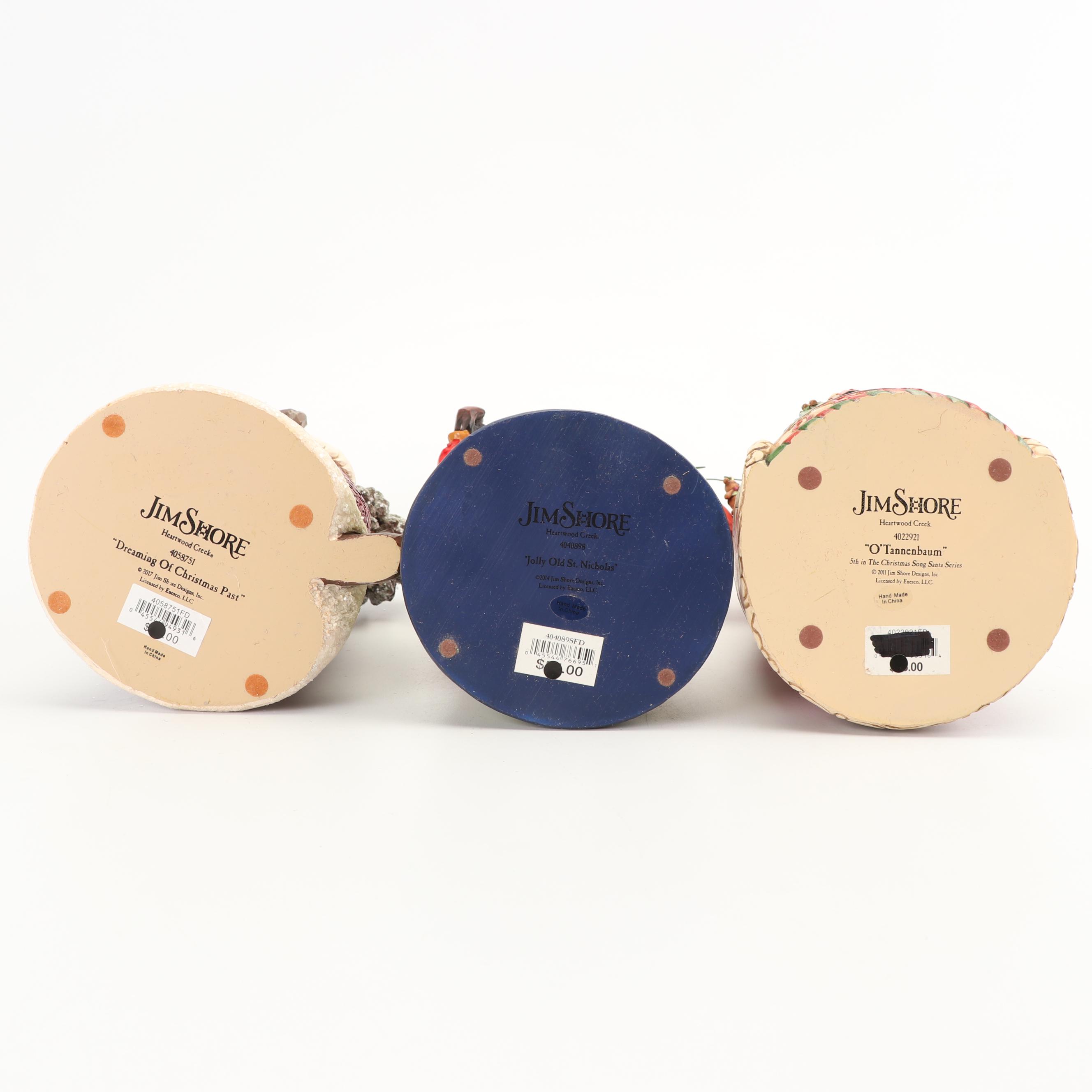 Jim Shore Heartwood Creek Santa Claus Figurines