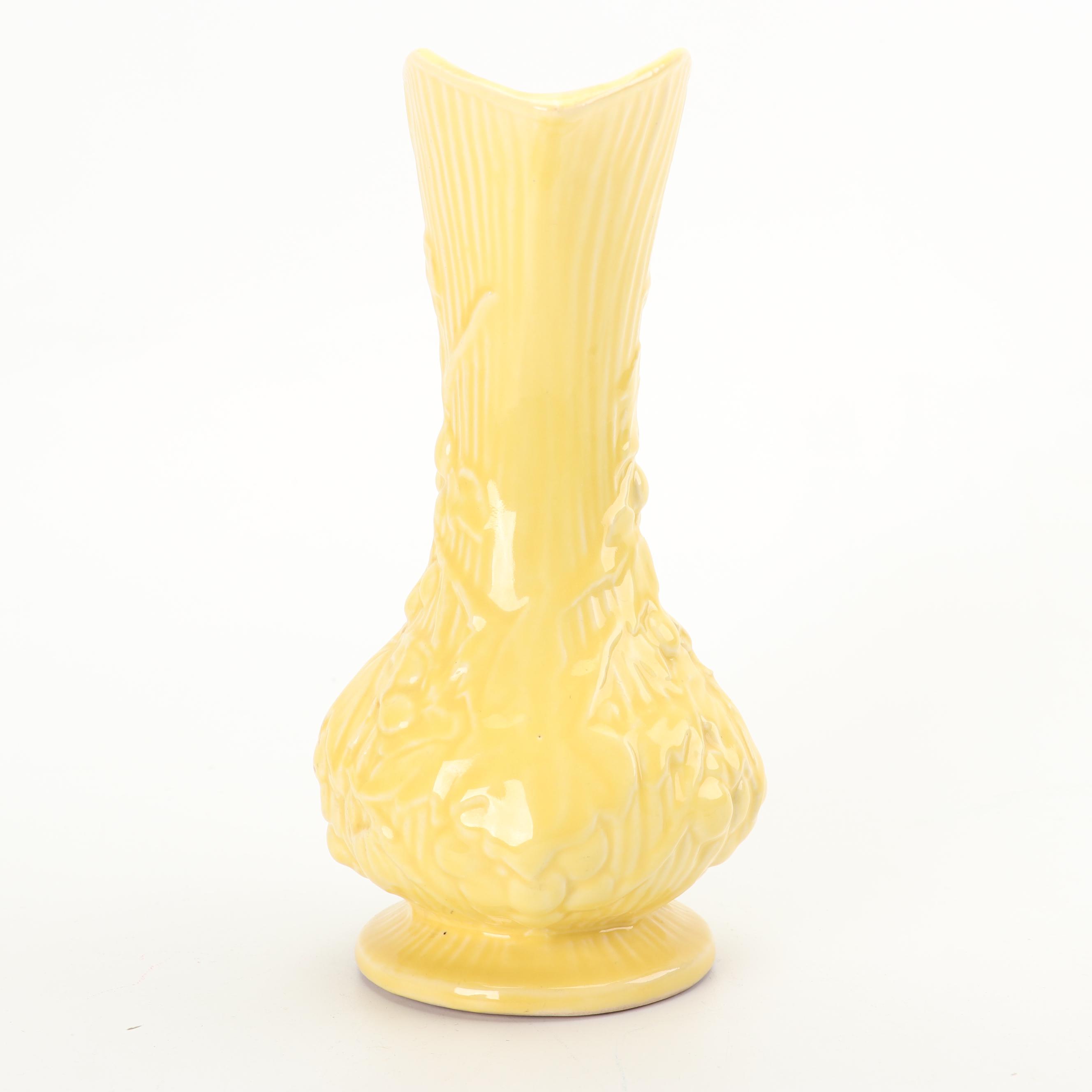 McCoy "Grapes and Leaves" Ceramic Ewer, circa 1940