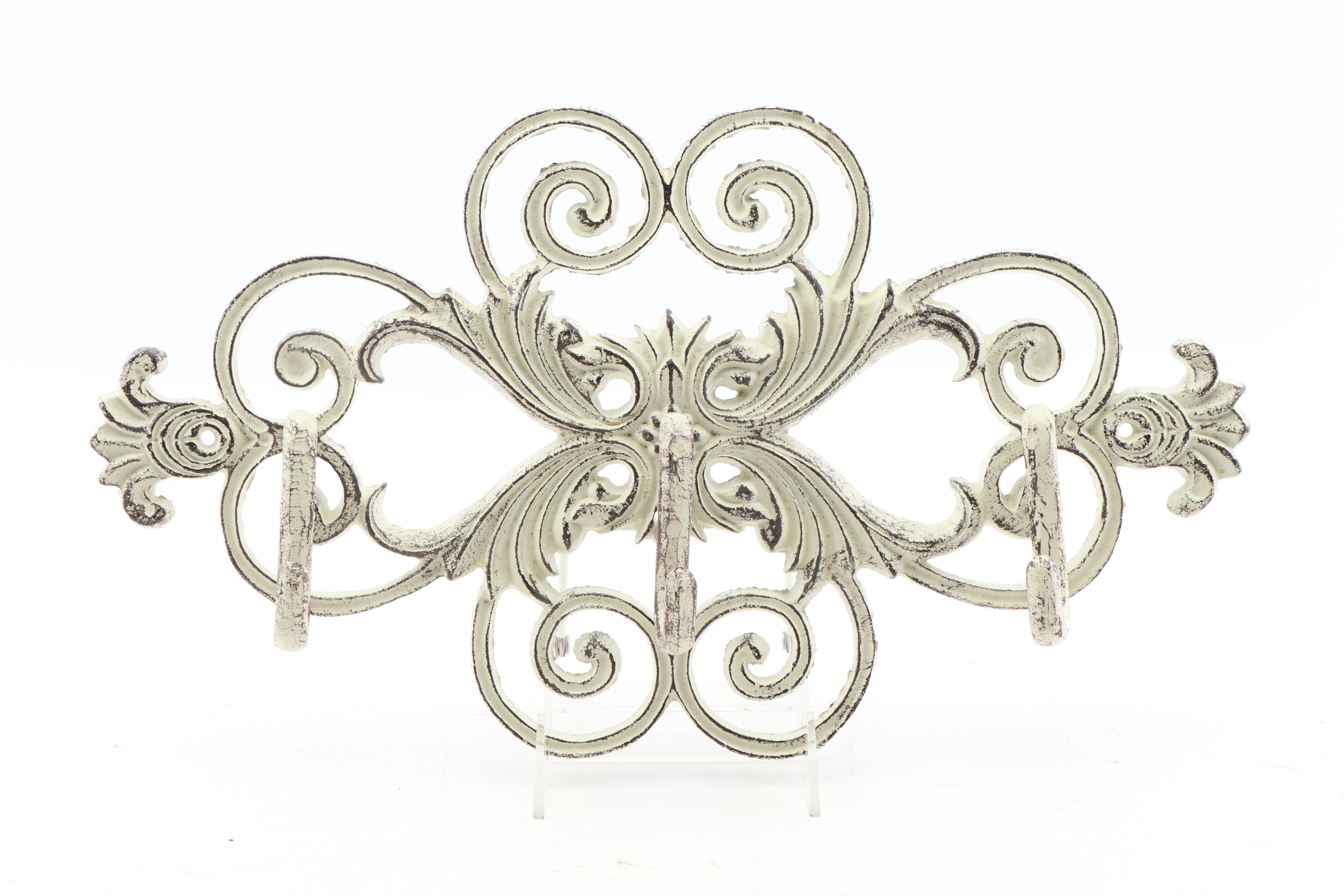 Scrolled Cast Iron Metal Hooks