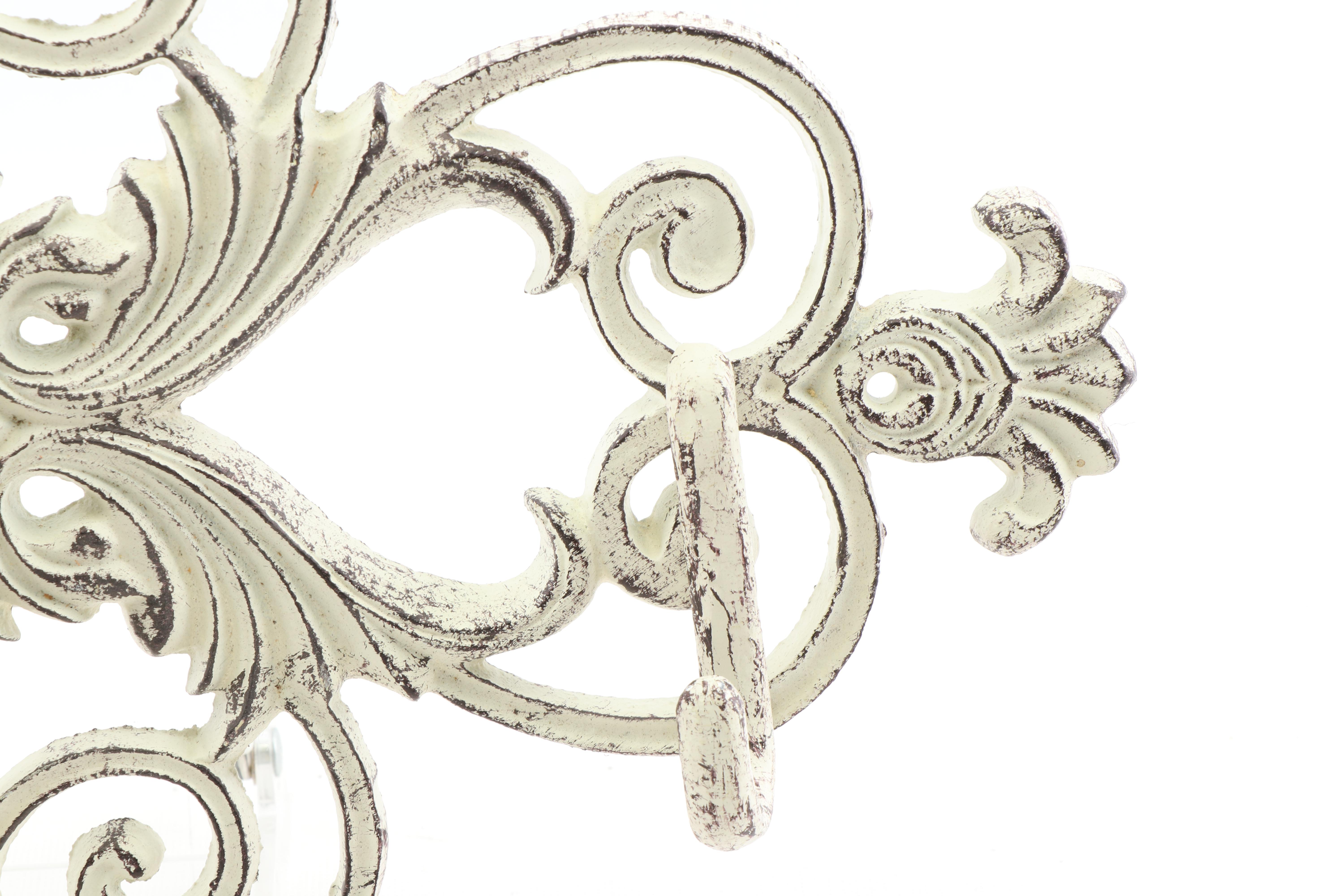 Scrolled Cast Iron Metal Hooks