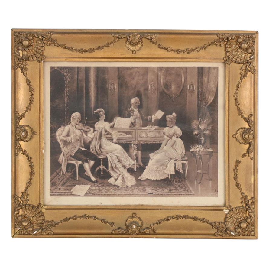 Mid 20th Century Lithograph after "The First Rehearsal"