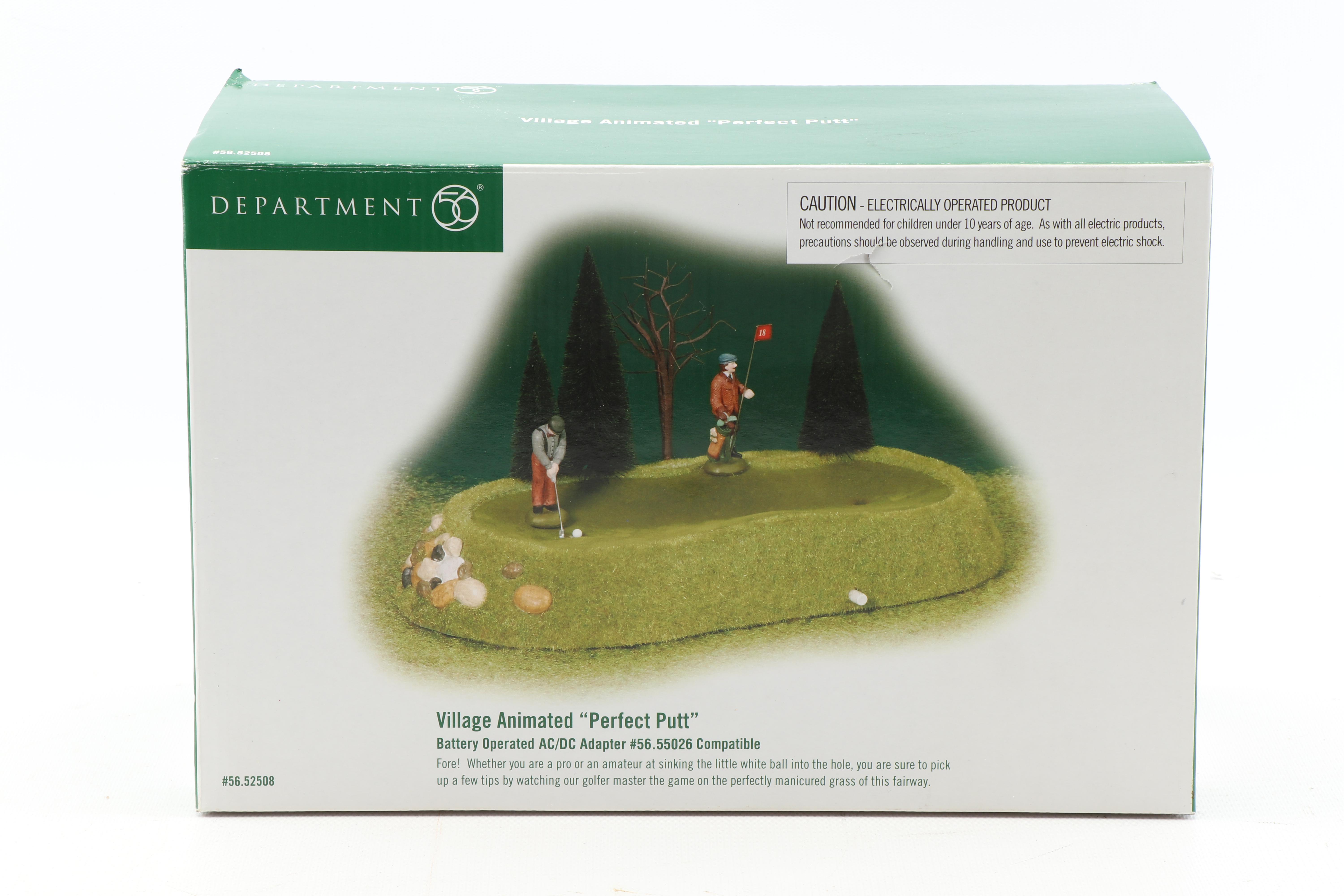 Department 56 Village Animated "Perfect Putt"