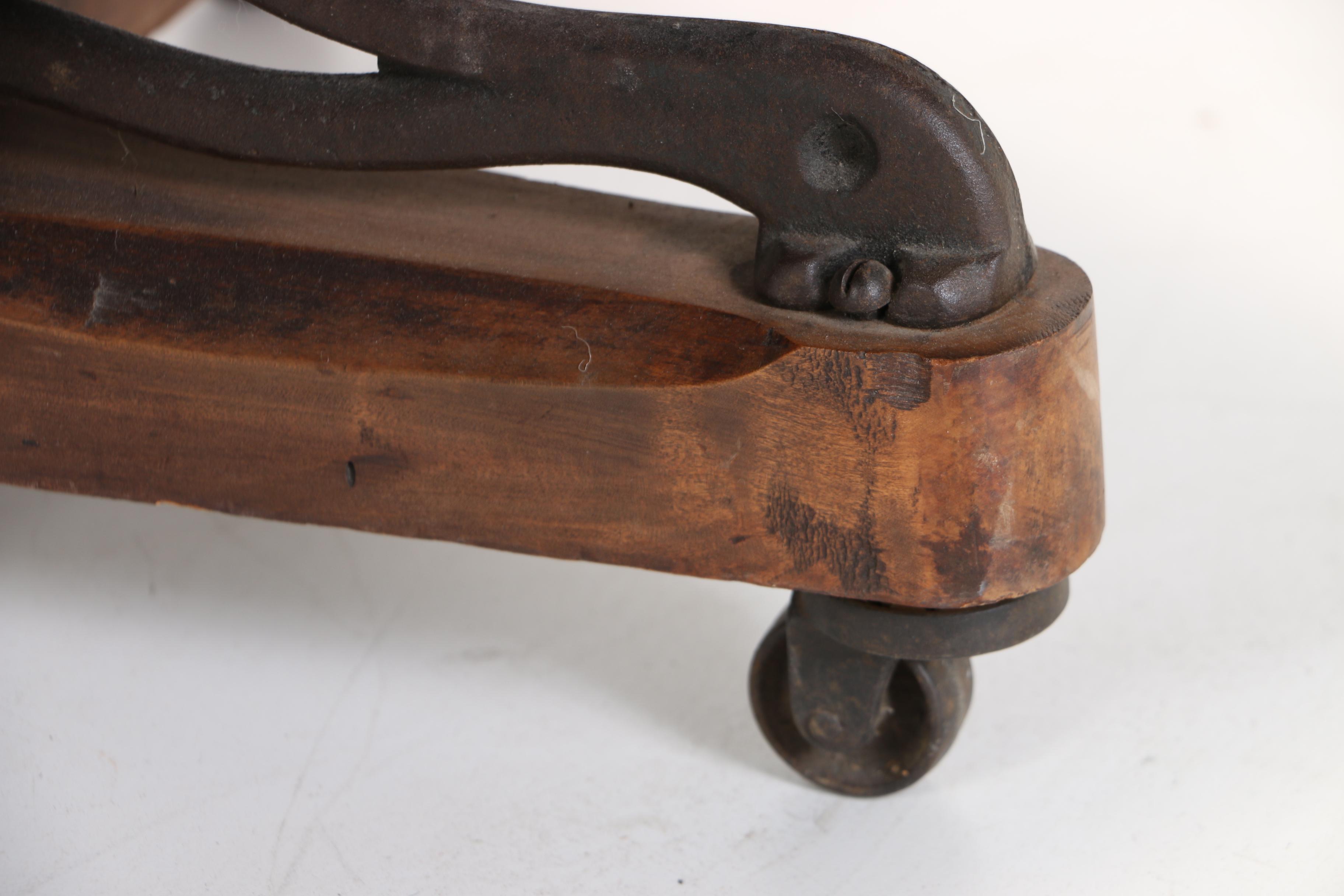 Walnut Four-Tier Revolving Bookcase by John Danner Mfg. Co., Circa 1900