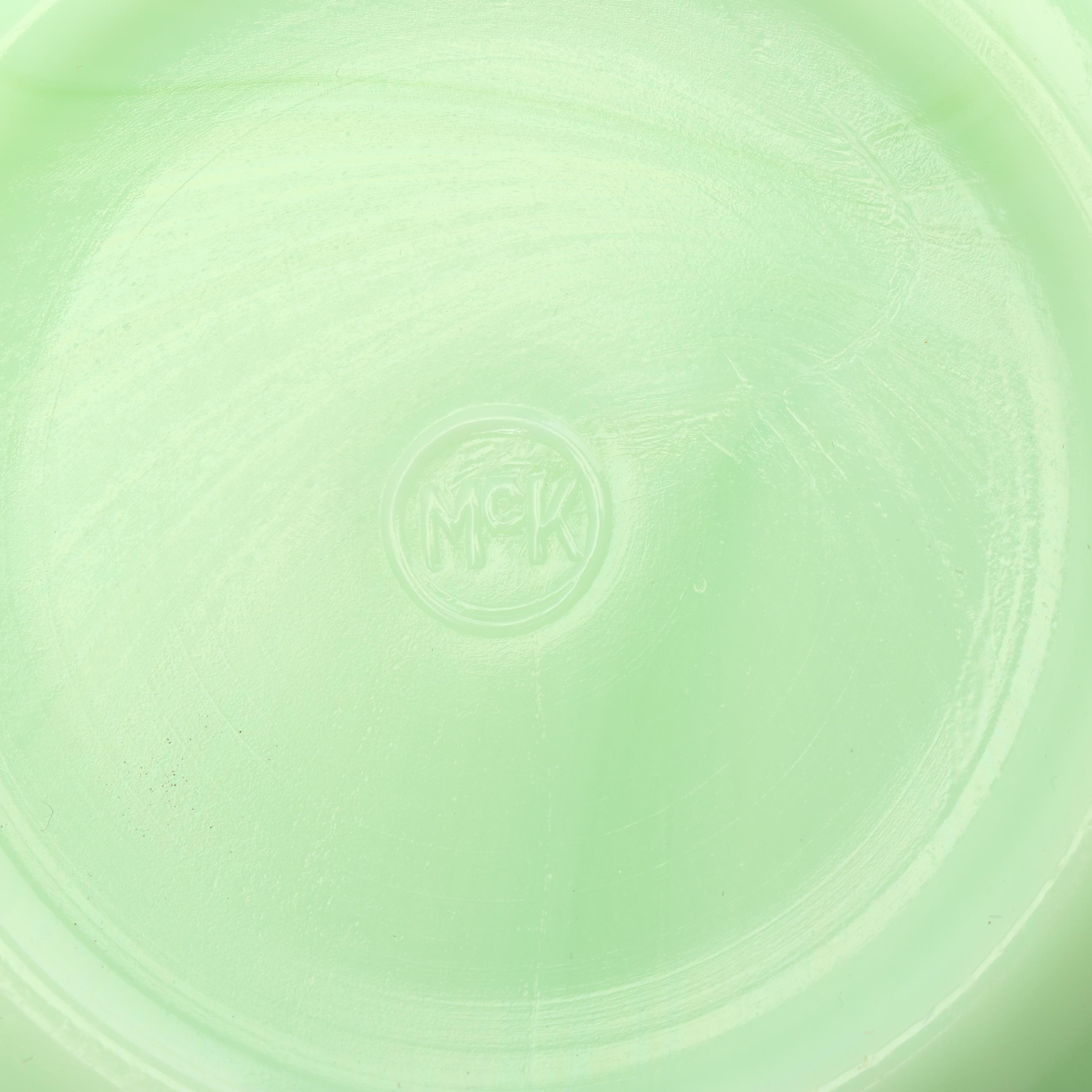 McKee Jadeite Glass Measuring Pitcher, Mid-Century