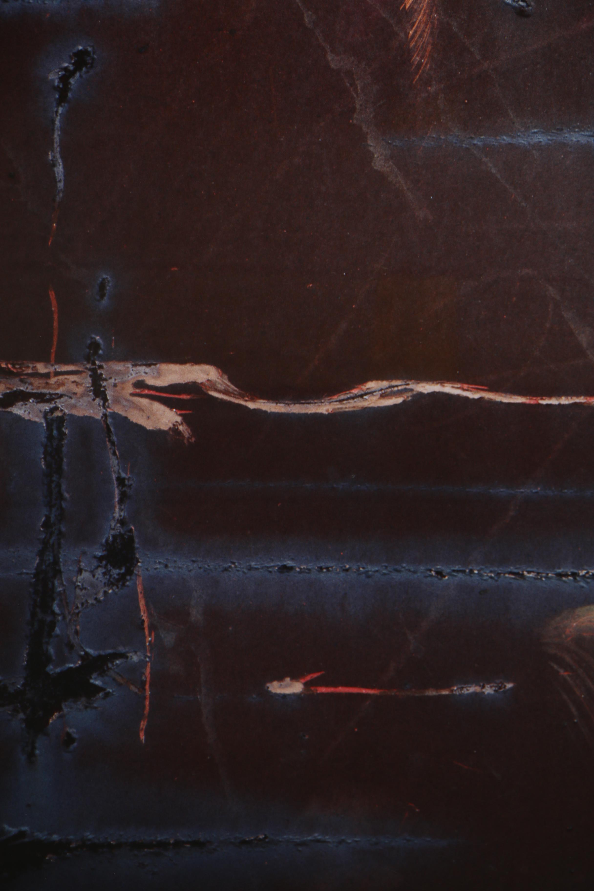 John Huggins 1993 Cibachrome Photograph "Decomposition #2: Boxcar"