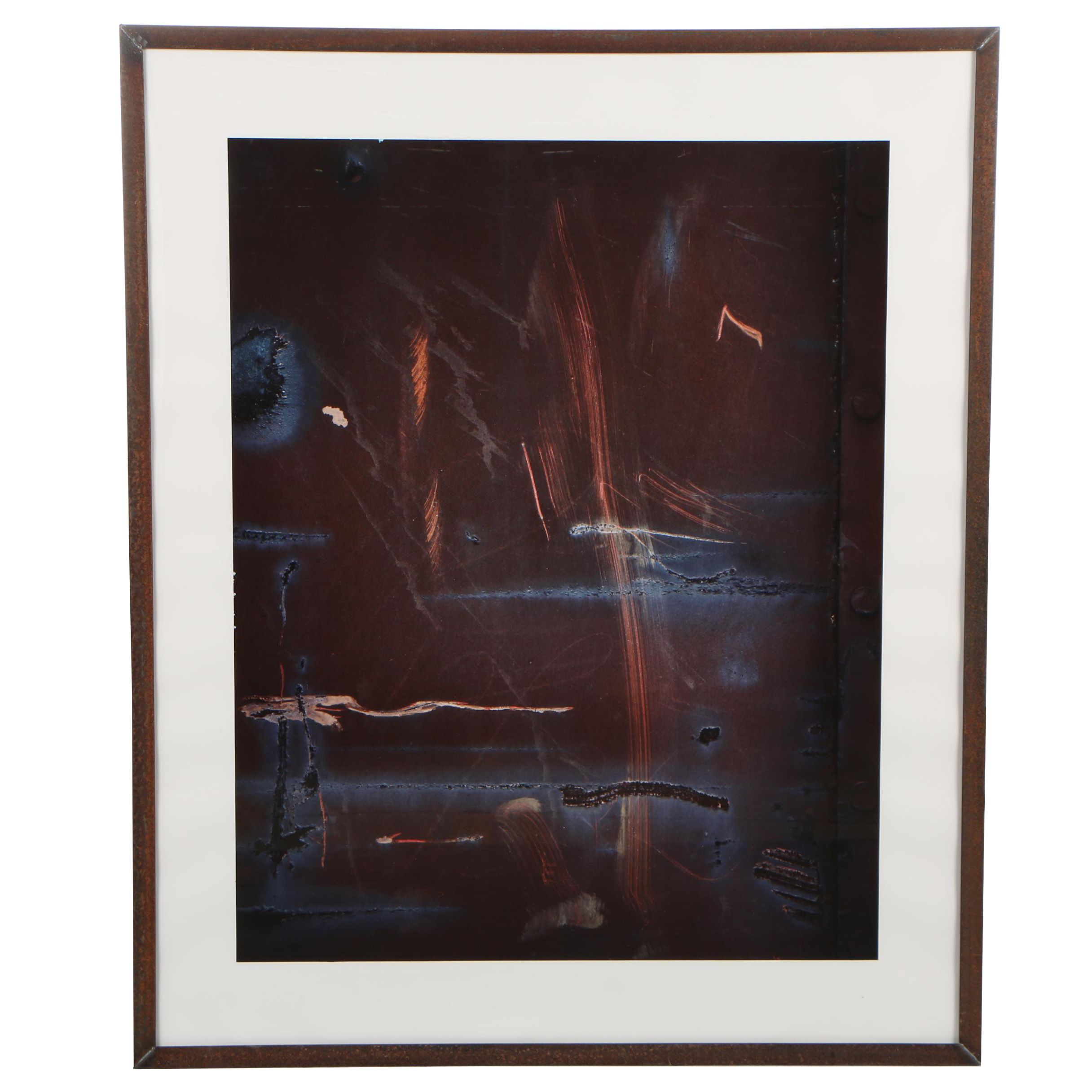 John Huggins 1993 Cibachrome Photograph "Decomposition #2: Boxcar"