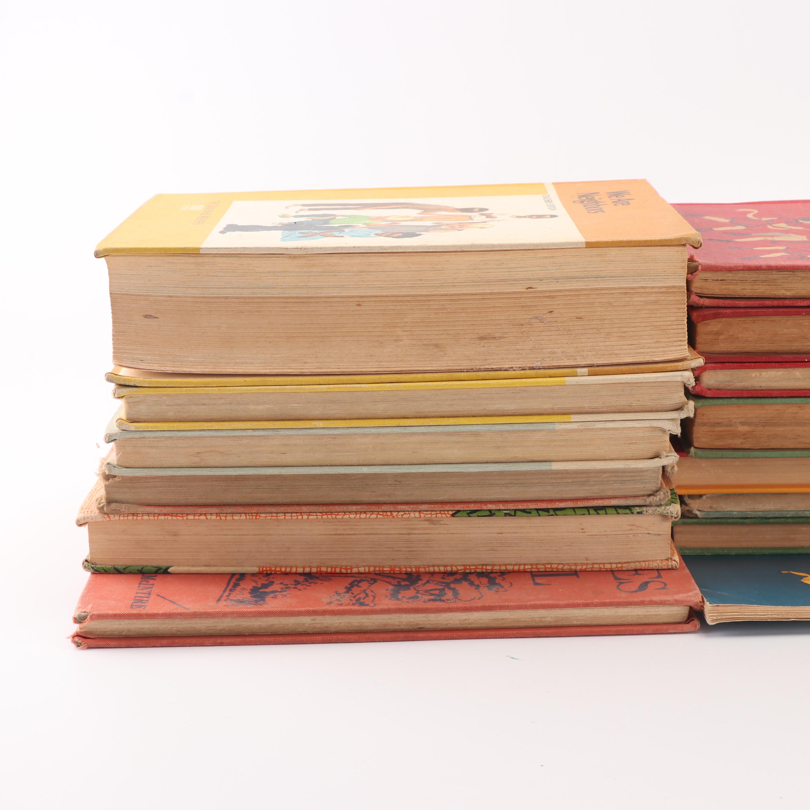 Children's Books Including The Ginn Basic Reader "We Are Neighbors"