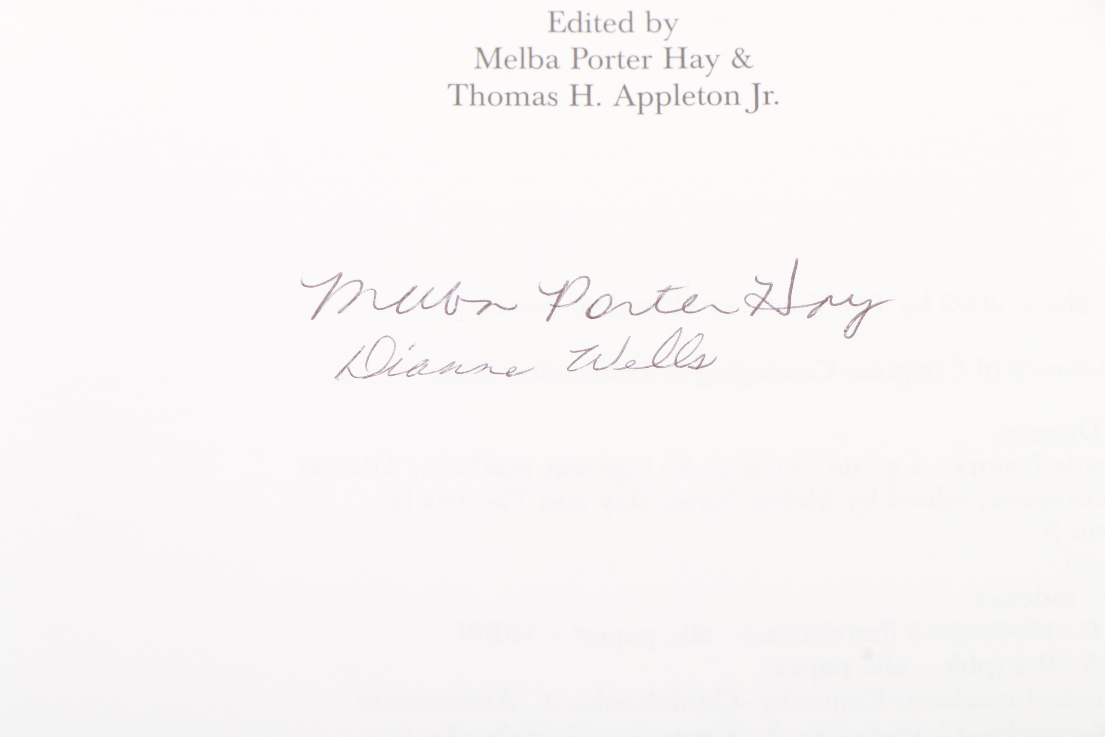 "Roadside History: A Guide to Kentucky Highway Markers" Signed First Edition