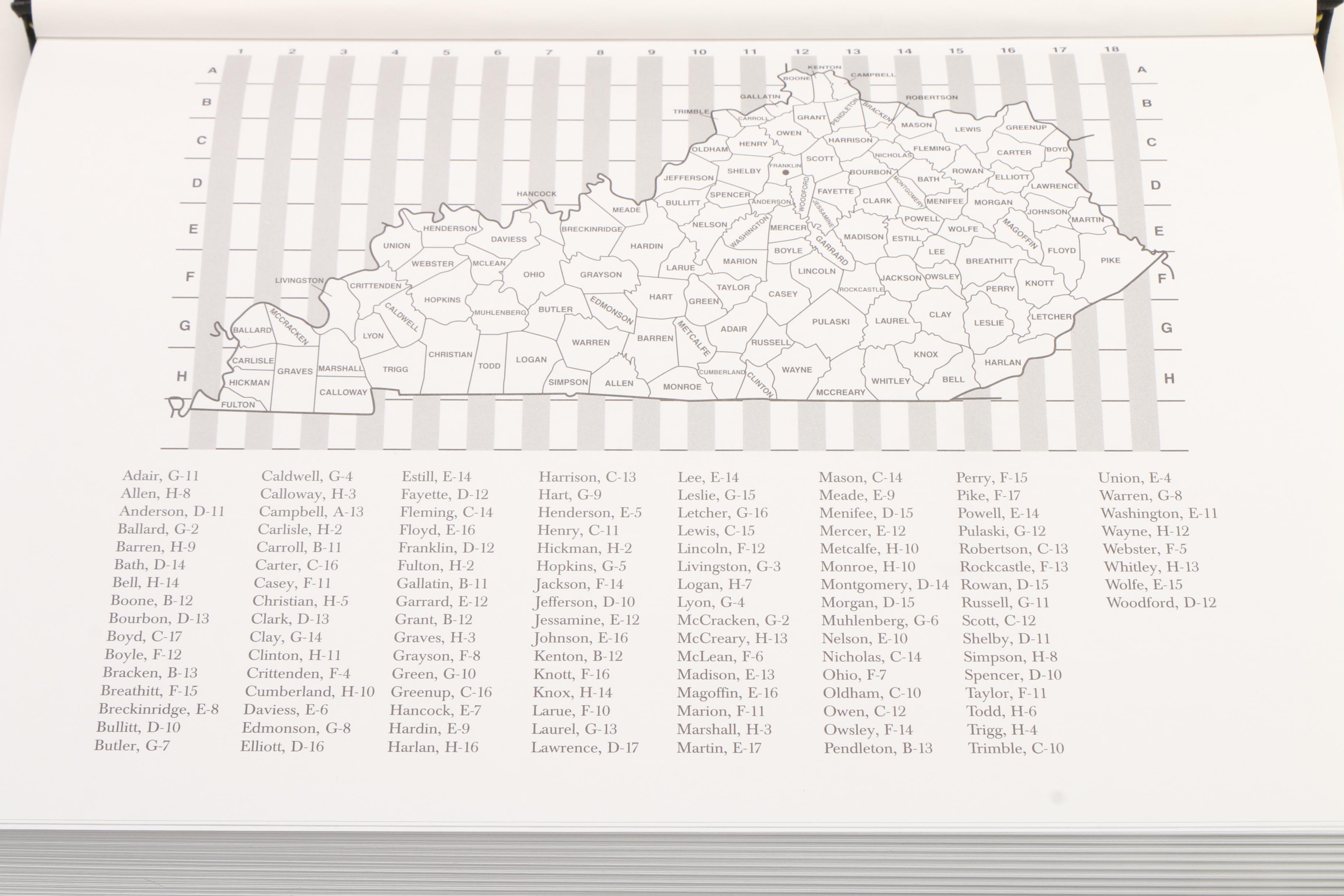 "Roadside History: A Guide to Kentucky Highway Markers" Signed First Edition