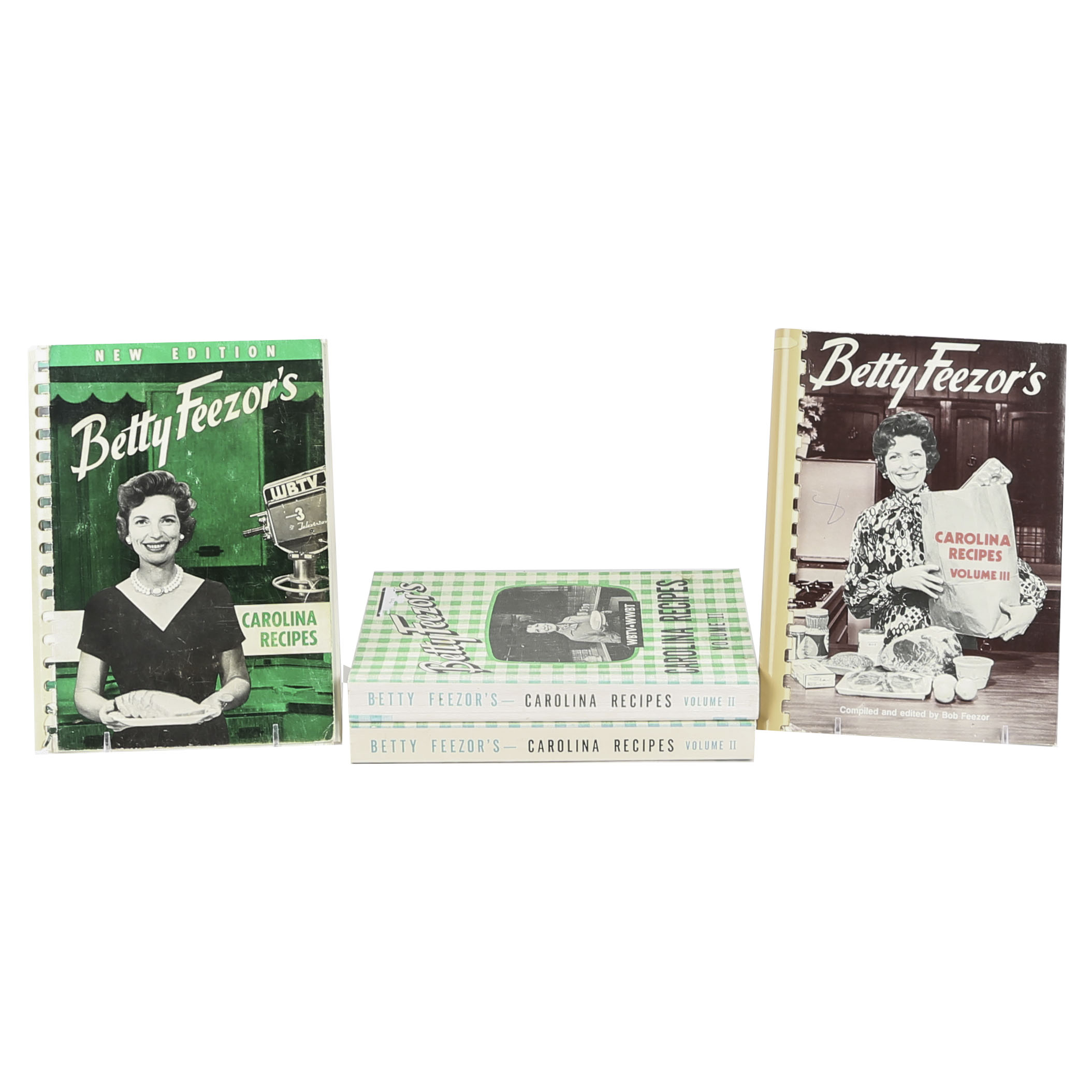 "Betty Feezor's Carolina Recipes" Cookbooks