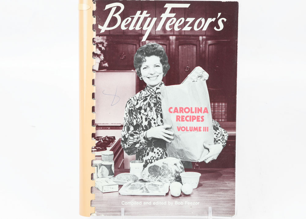"Betty Feezor's Carolina Recipes" Cookbooks
