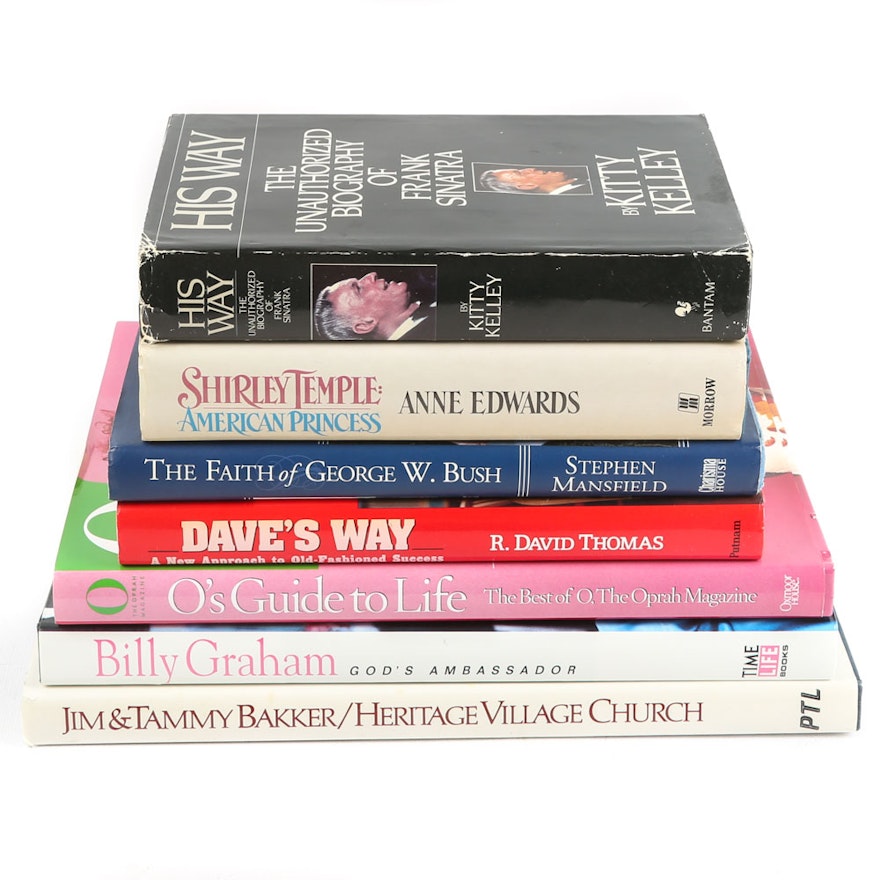 Shirley Temple, Billy Graham, and Other Biographies and Inspirational Books
