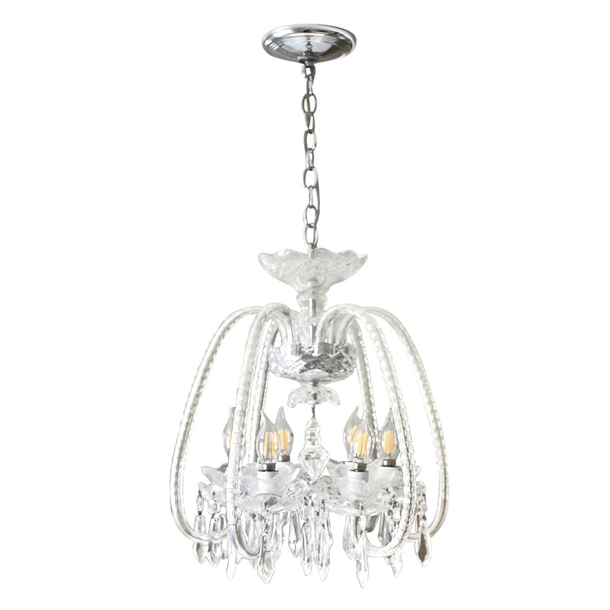 Waterford Crystal Six-Arm Chandelier