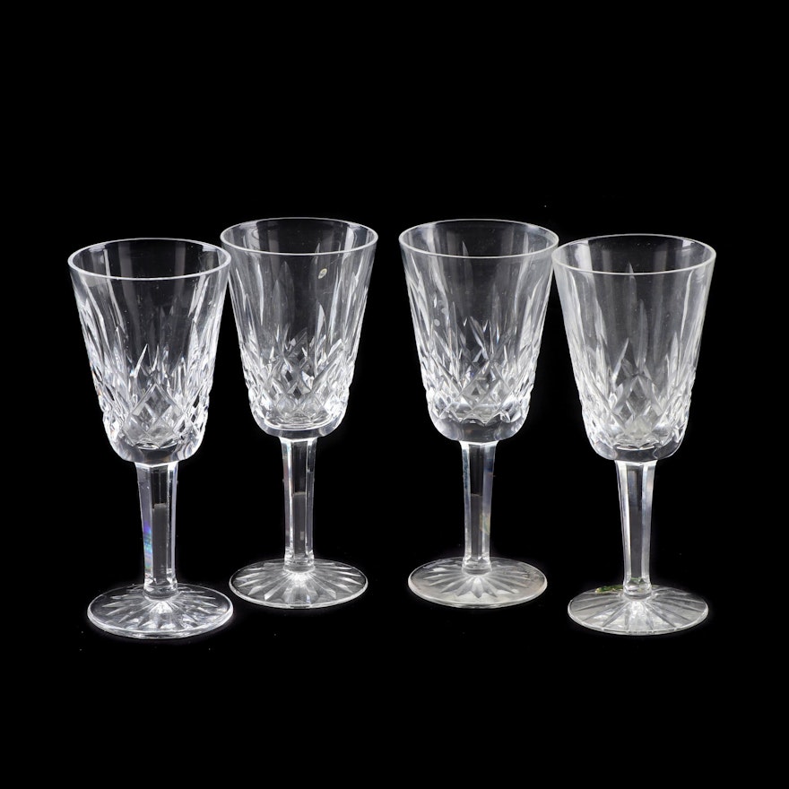 Waterford Crystal "Lismore" Sherry Glasses