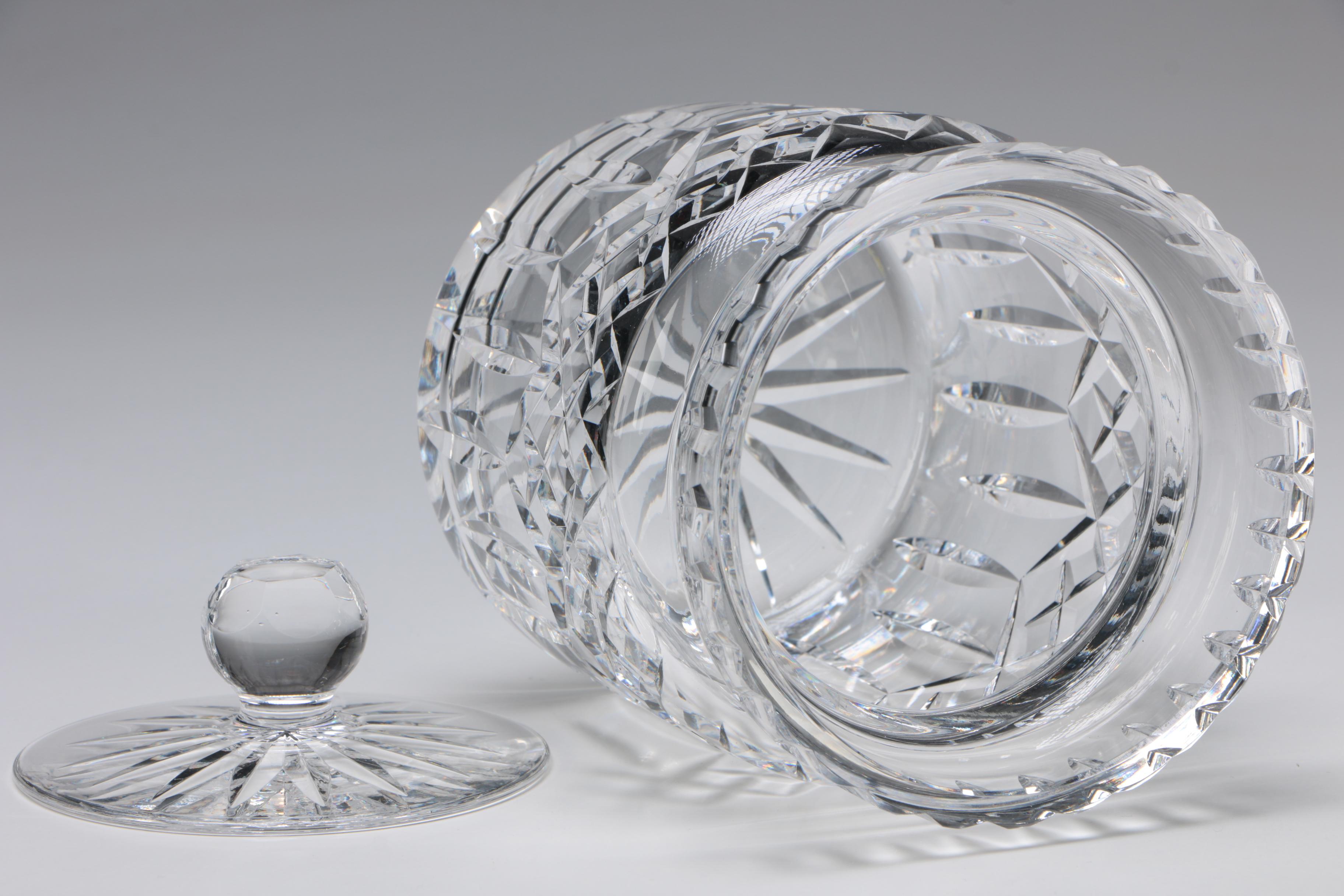 Waterford Crystal "Lismore" Biscuit Barrel