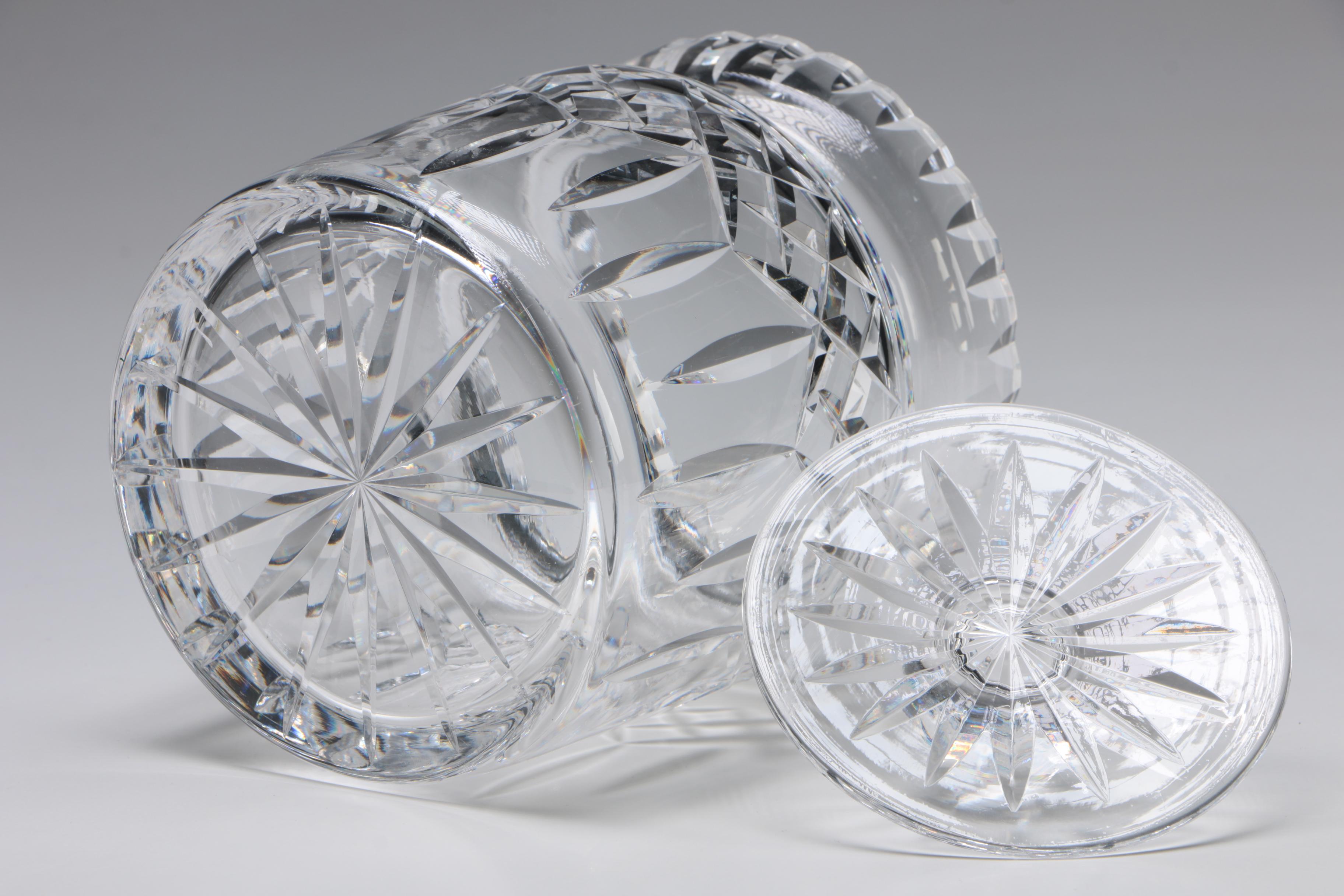 Waterford Crystal "Lismore" Biscuit Barrel