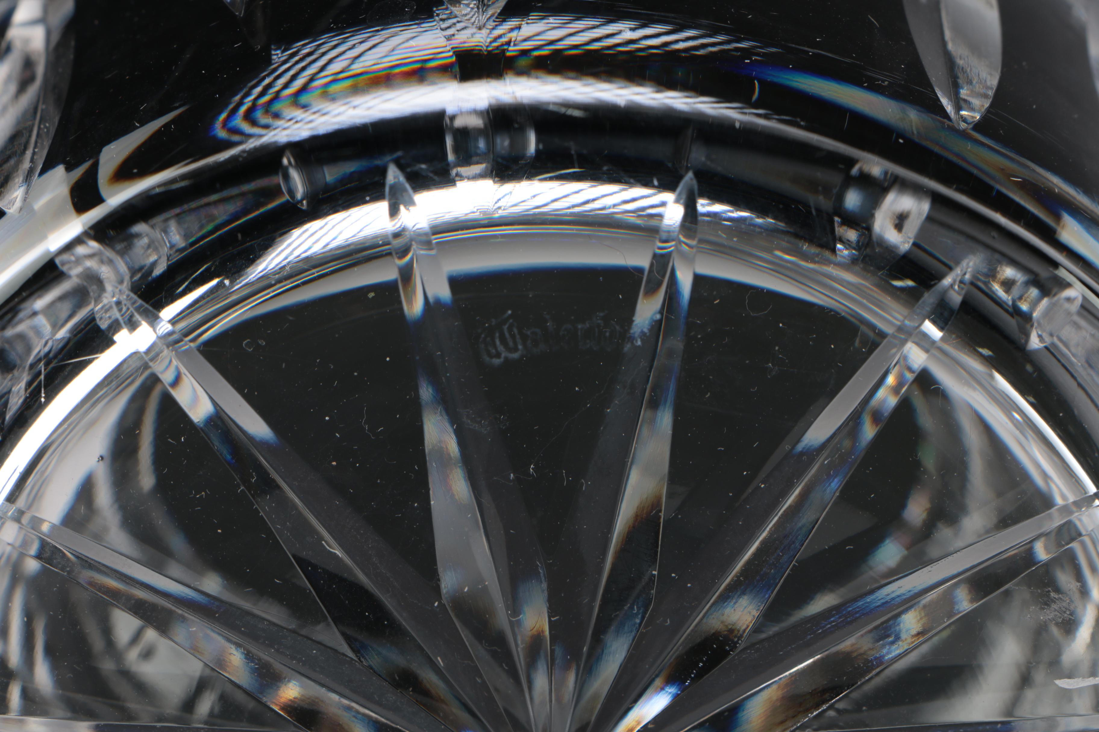 Waterford Crystal "Lismore" Biscuit Barrel