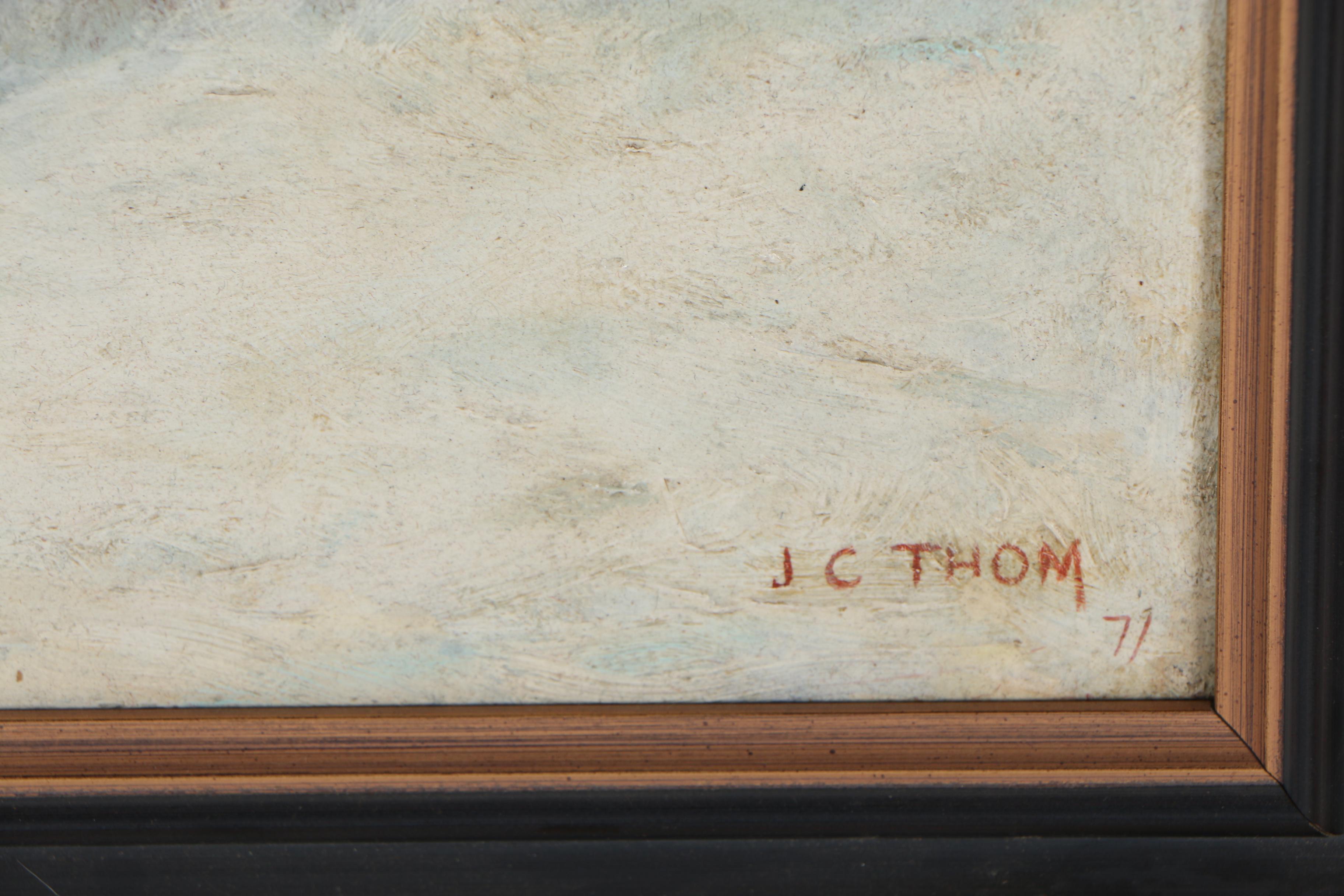 J. C. Thom Oil Painting