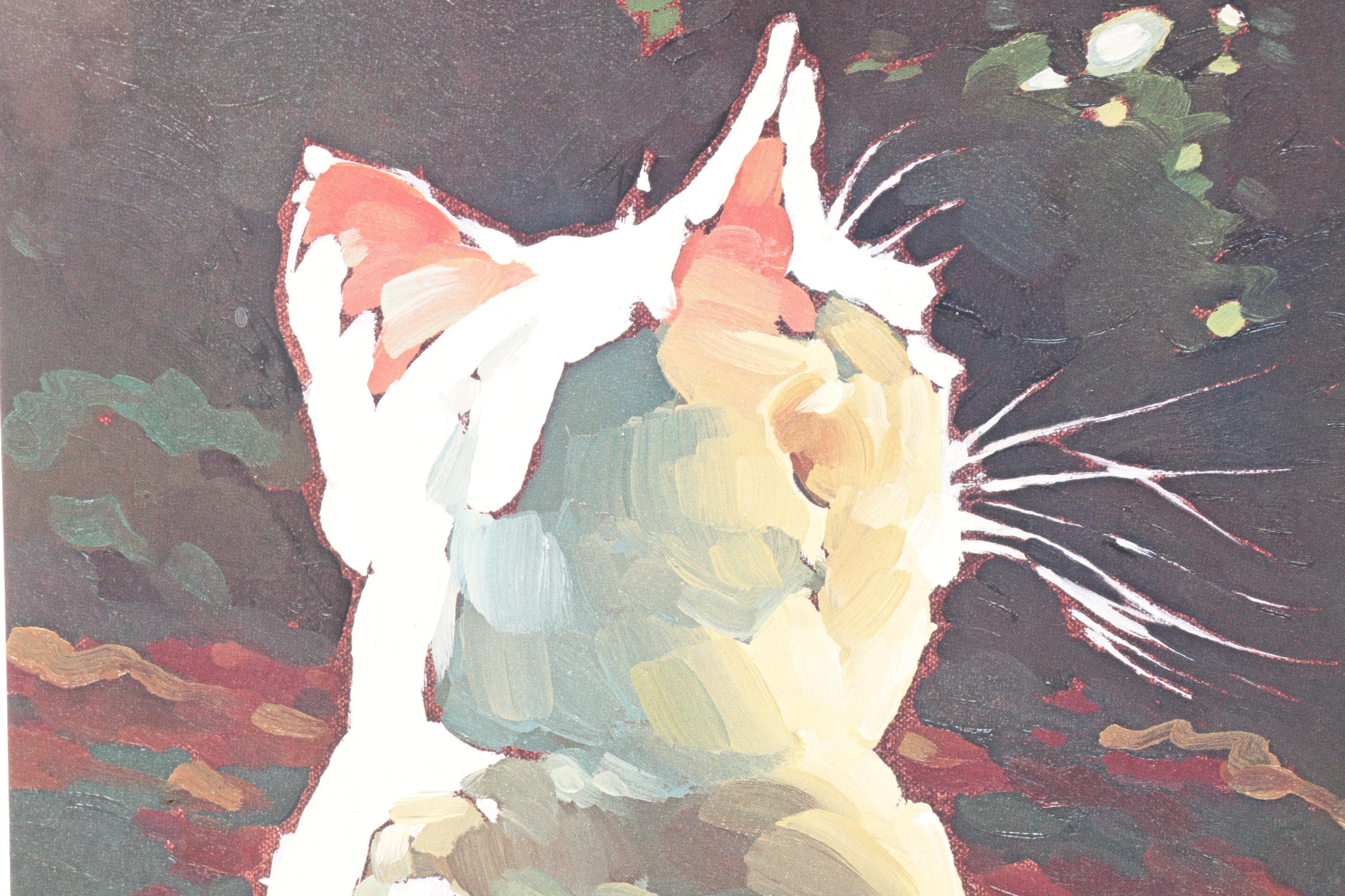 Offset Lithograph Advertising Poster for Kim Starr Gallery, Hawaii