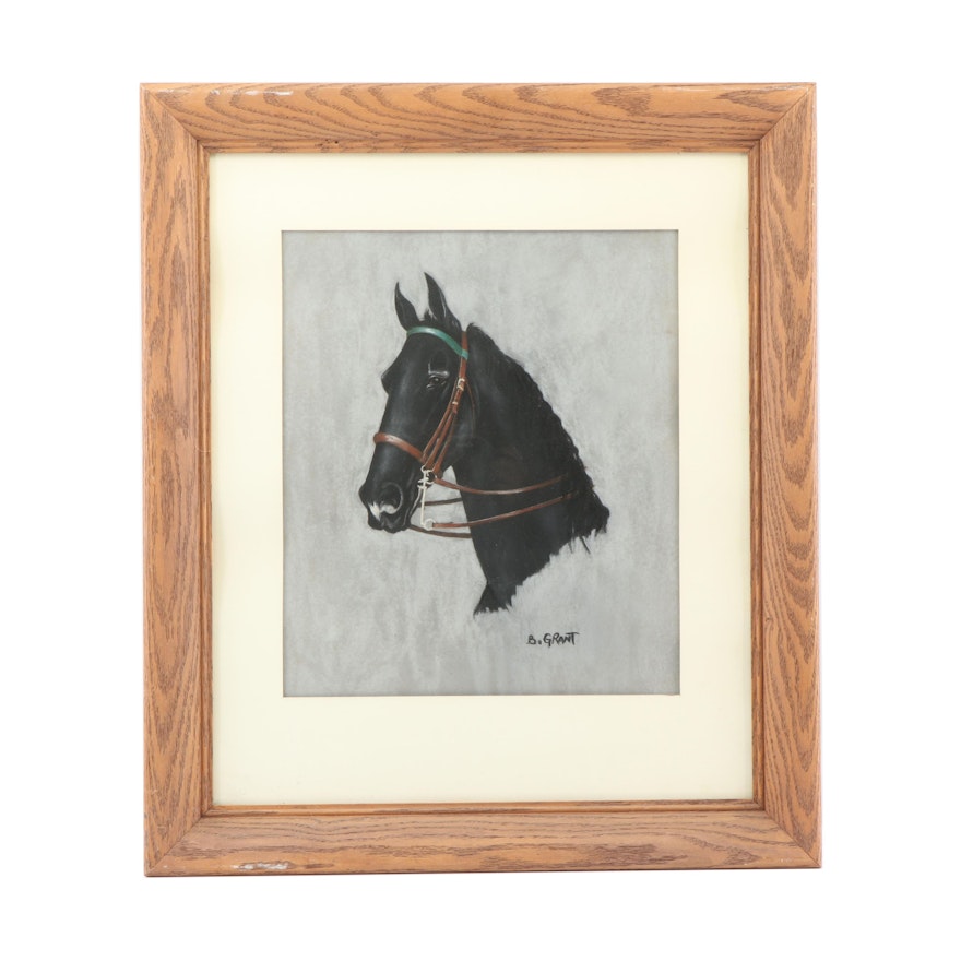 B. Grant Pastel Drawing of a Horse