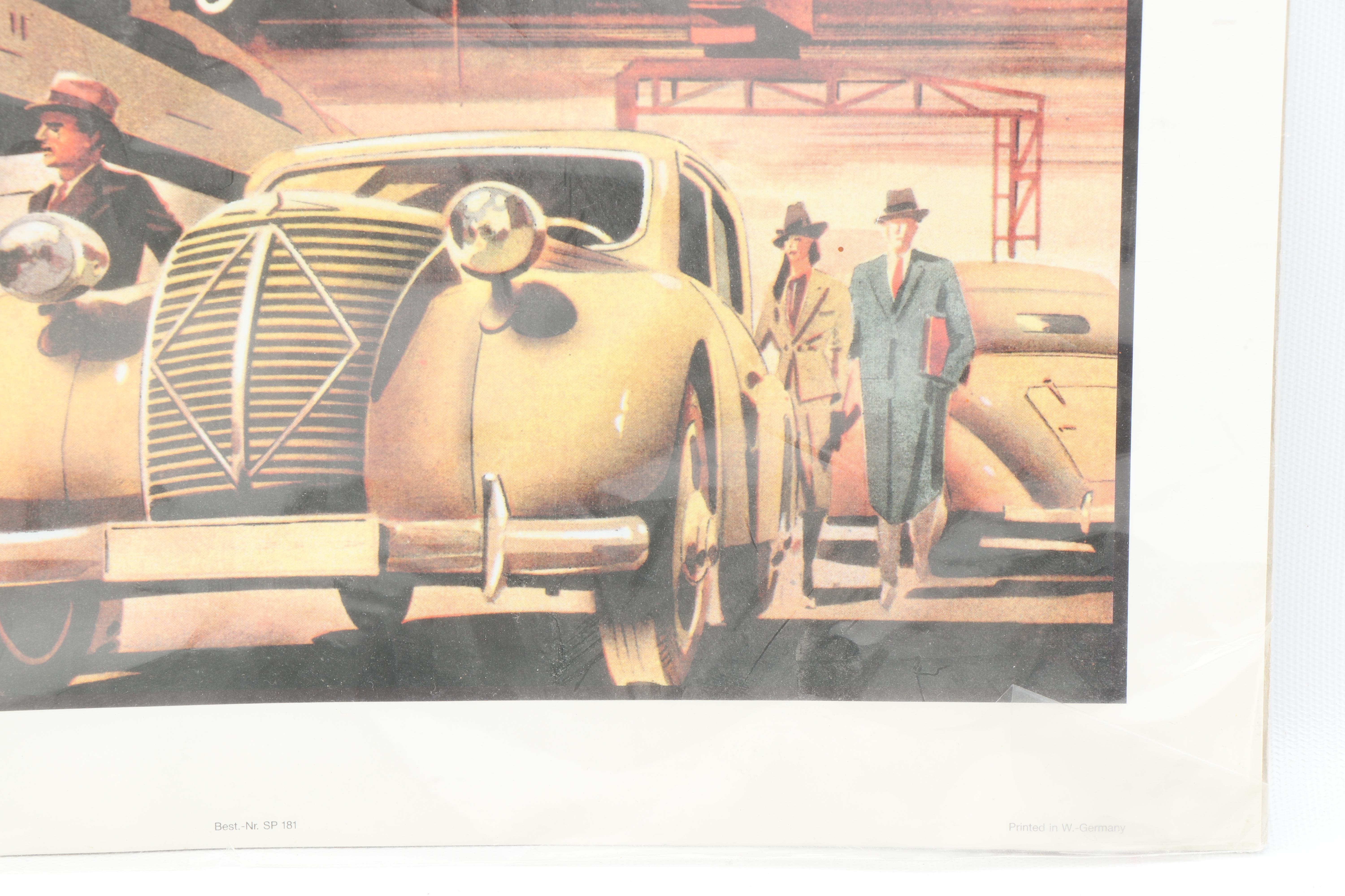 German Lincoln Ford Motor Company and Borgward Advertisements