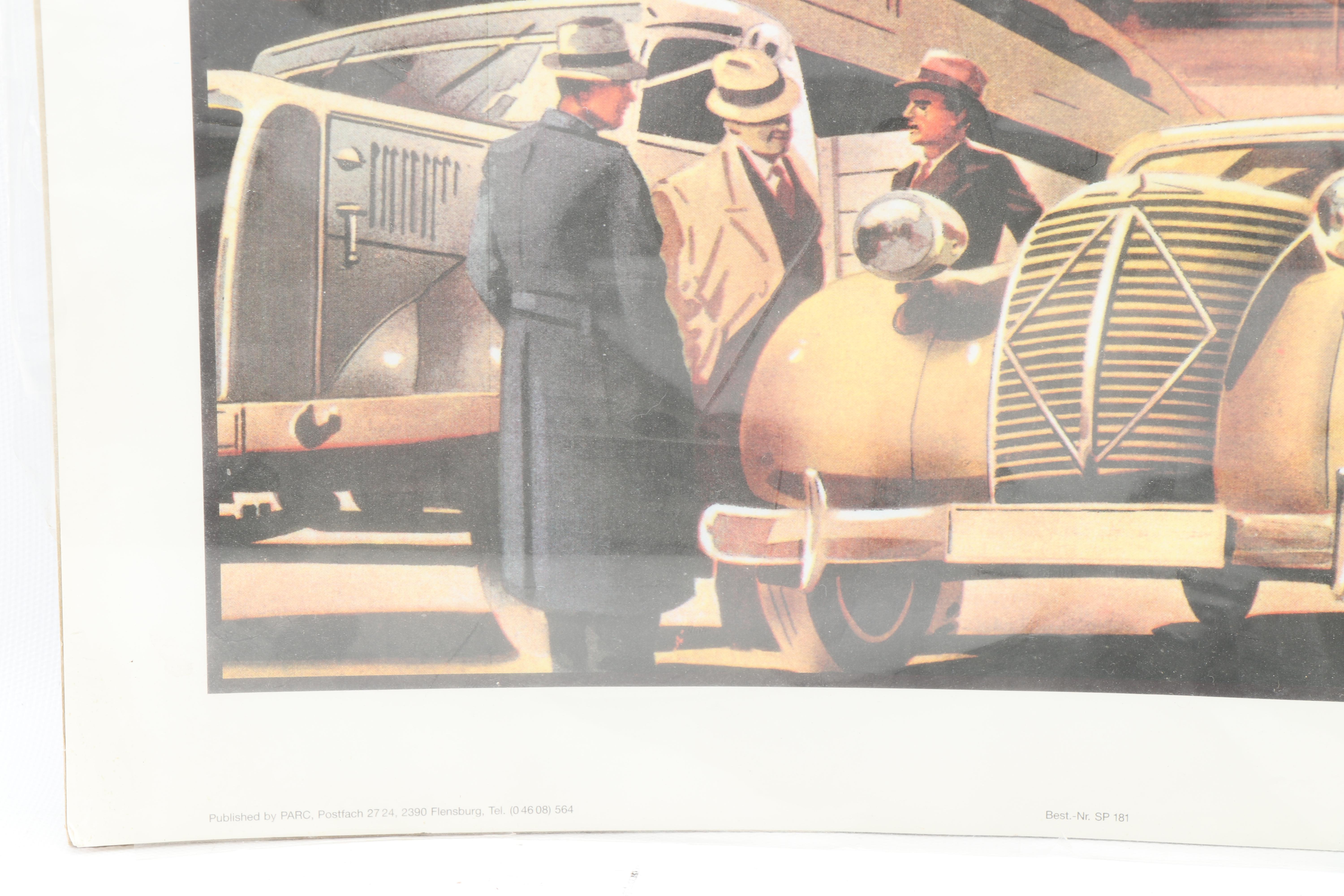 German Lincoln Ford Motor Company and Borgward Advertisements