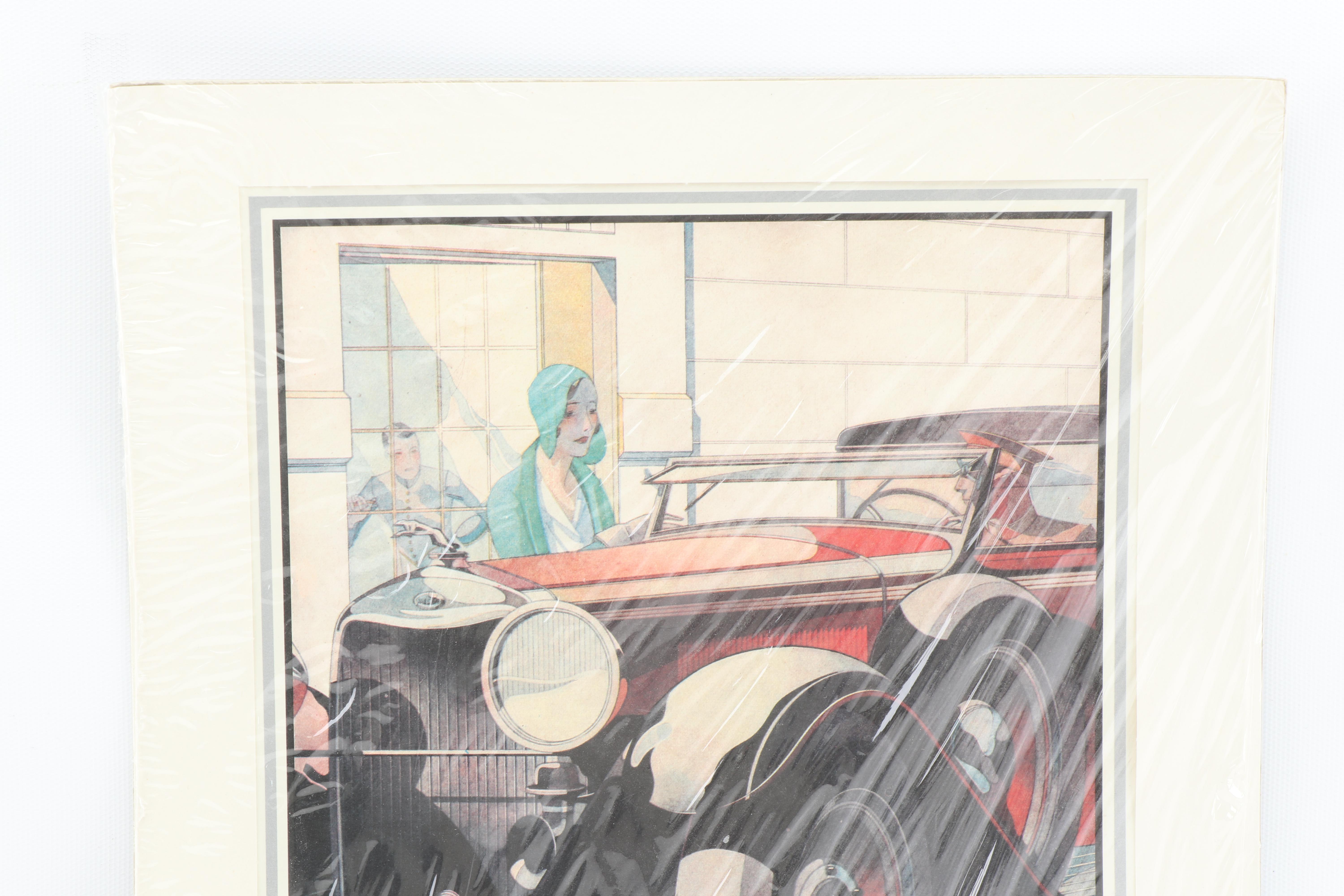 German Lincoln Ford Motor Company and Borgward Advertisements