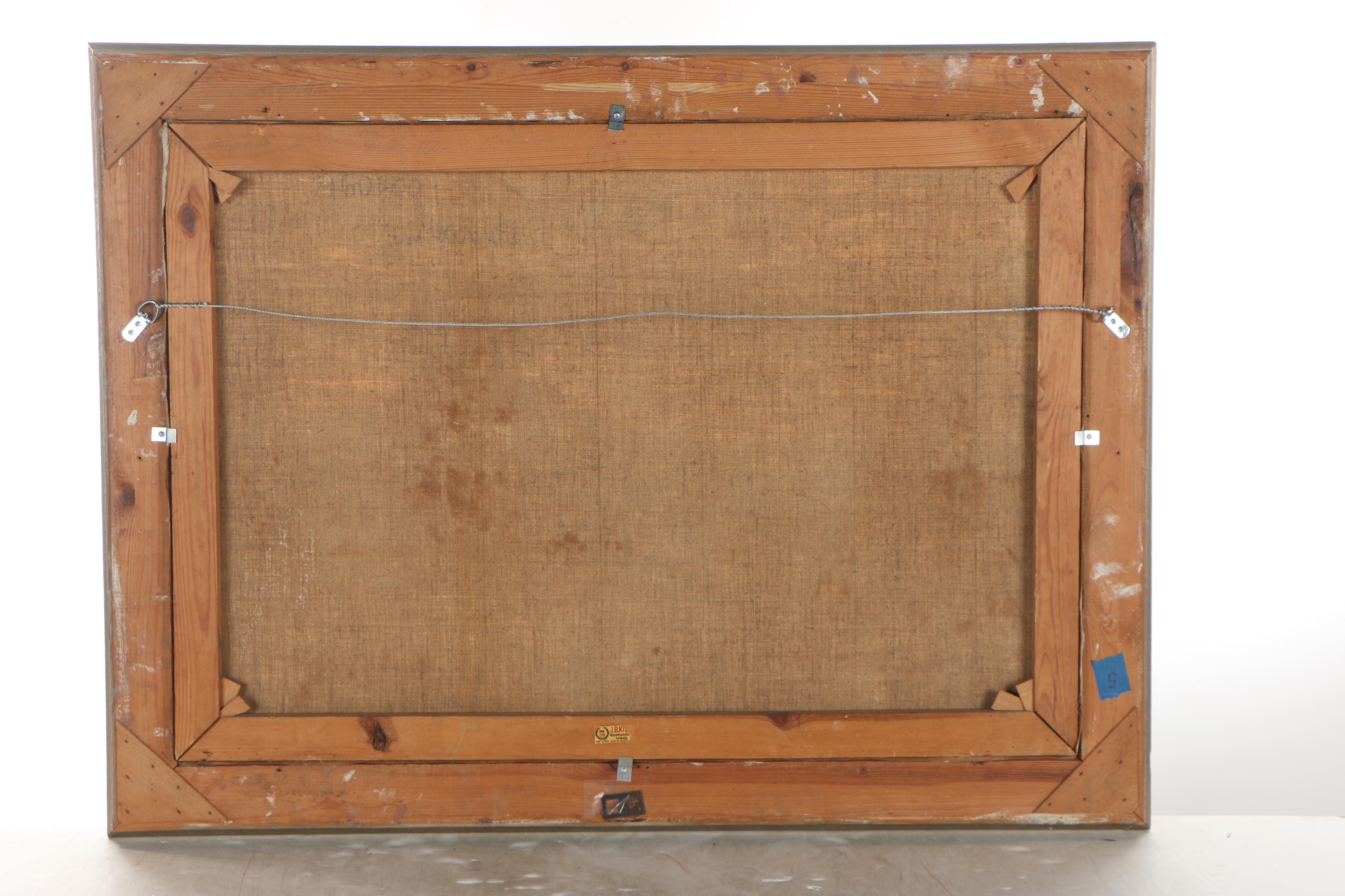 M. Henschke Oil Painting