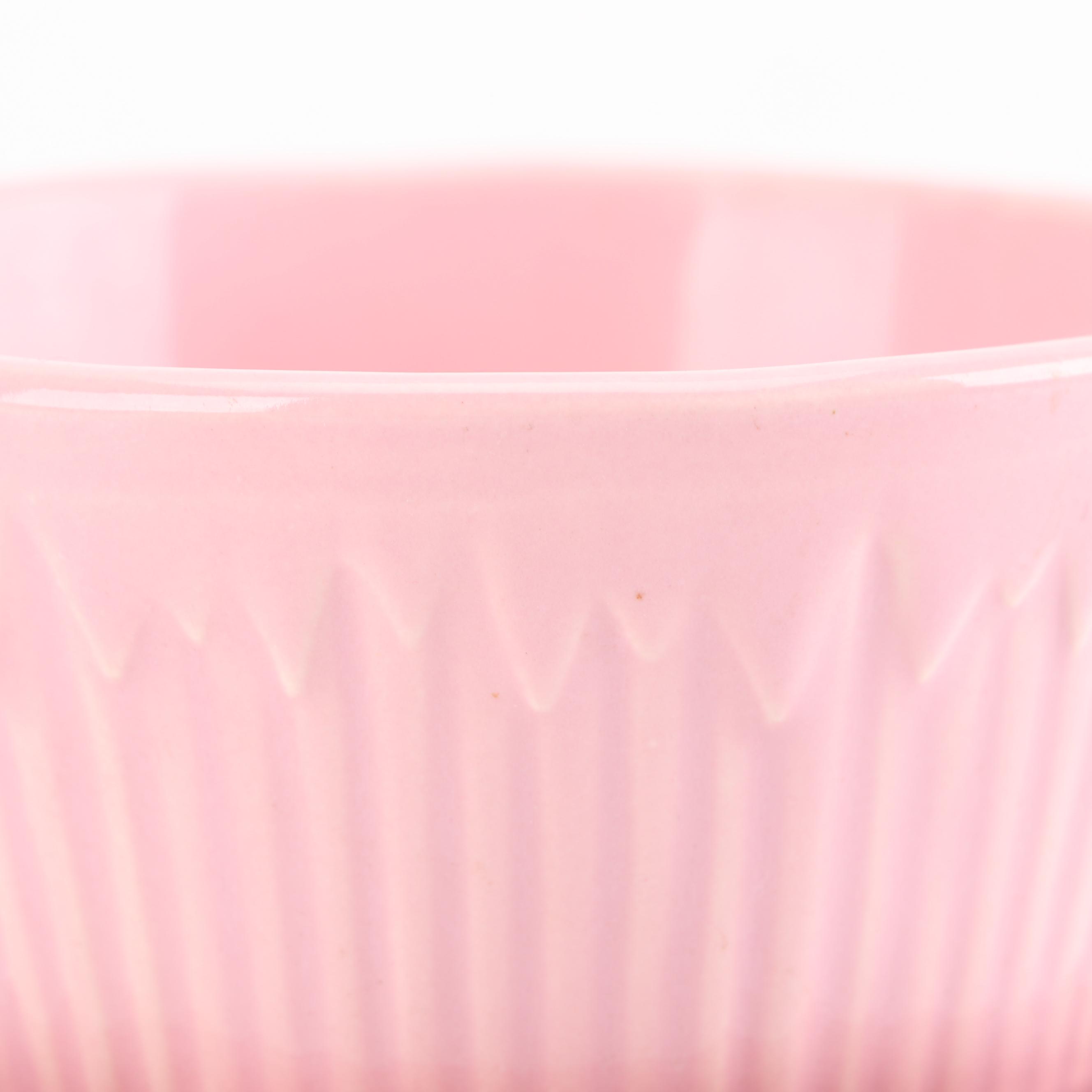 McCoy and Morton Pastel Ceramic Planters, Mid-20th Century