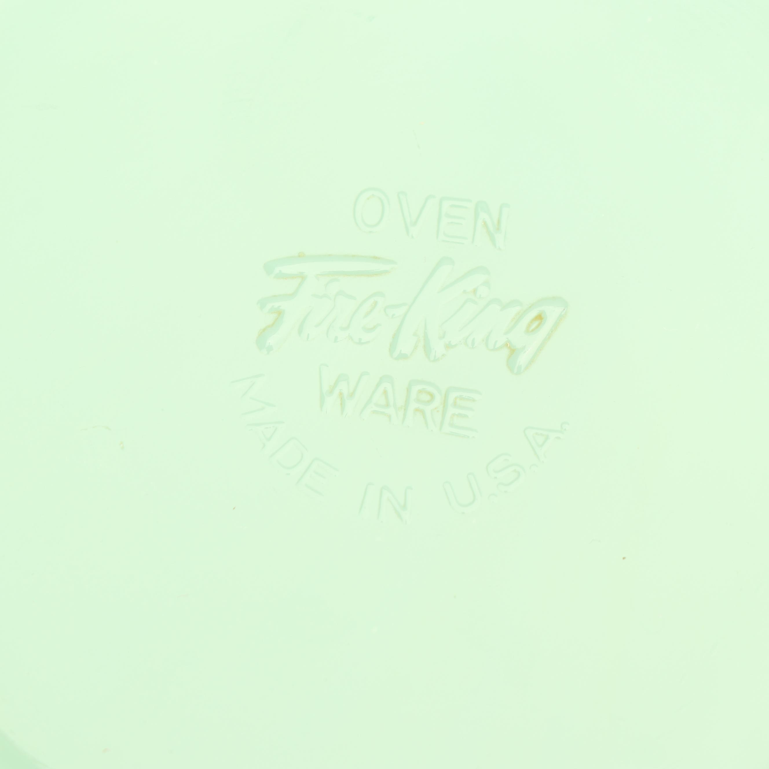 Vintage Anchor Hocking Fire-King "Jade Ite" Batter Bowls