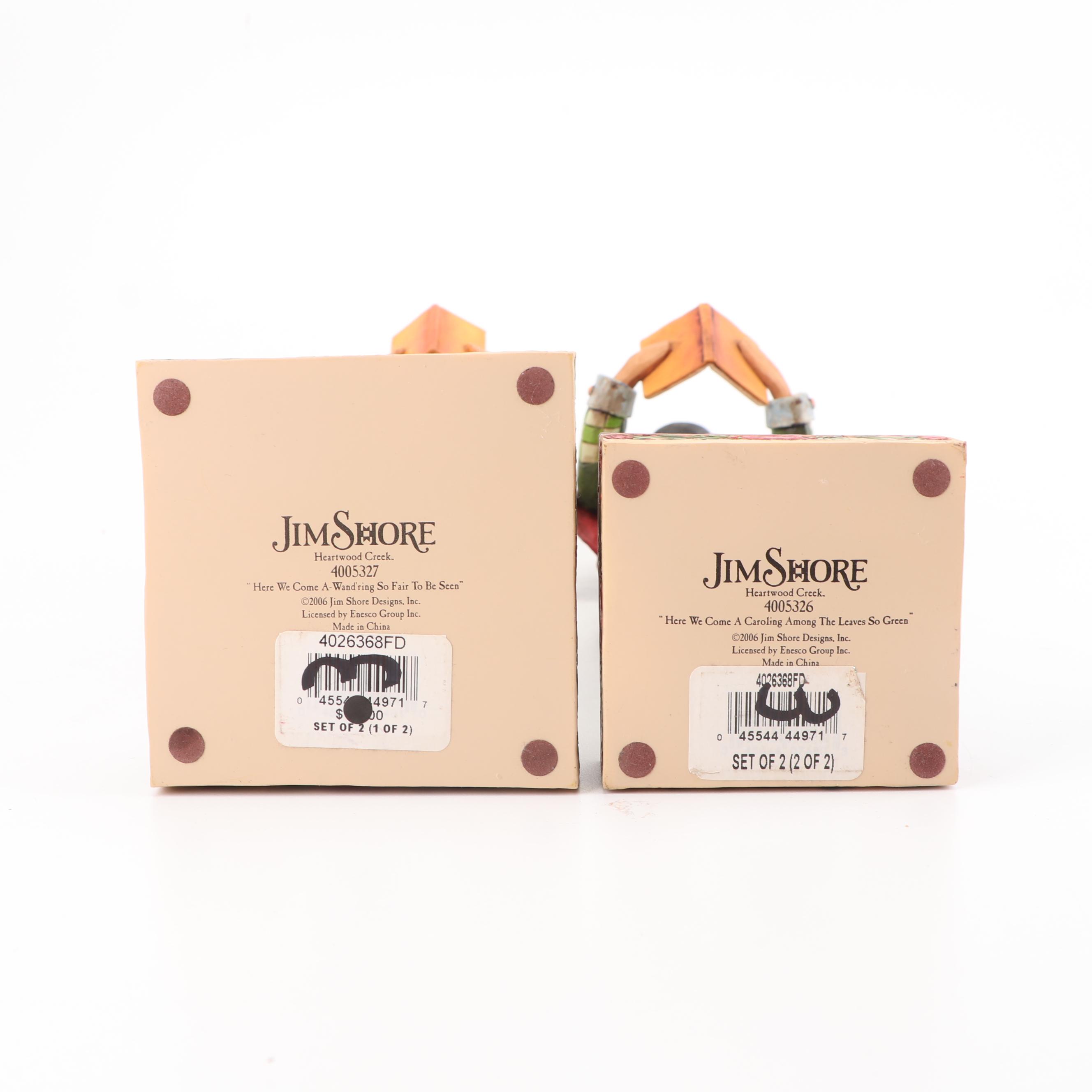 Jim Shore Heartwood Creek Caroling Figurines