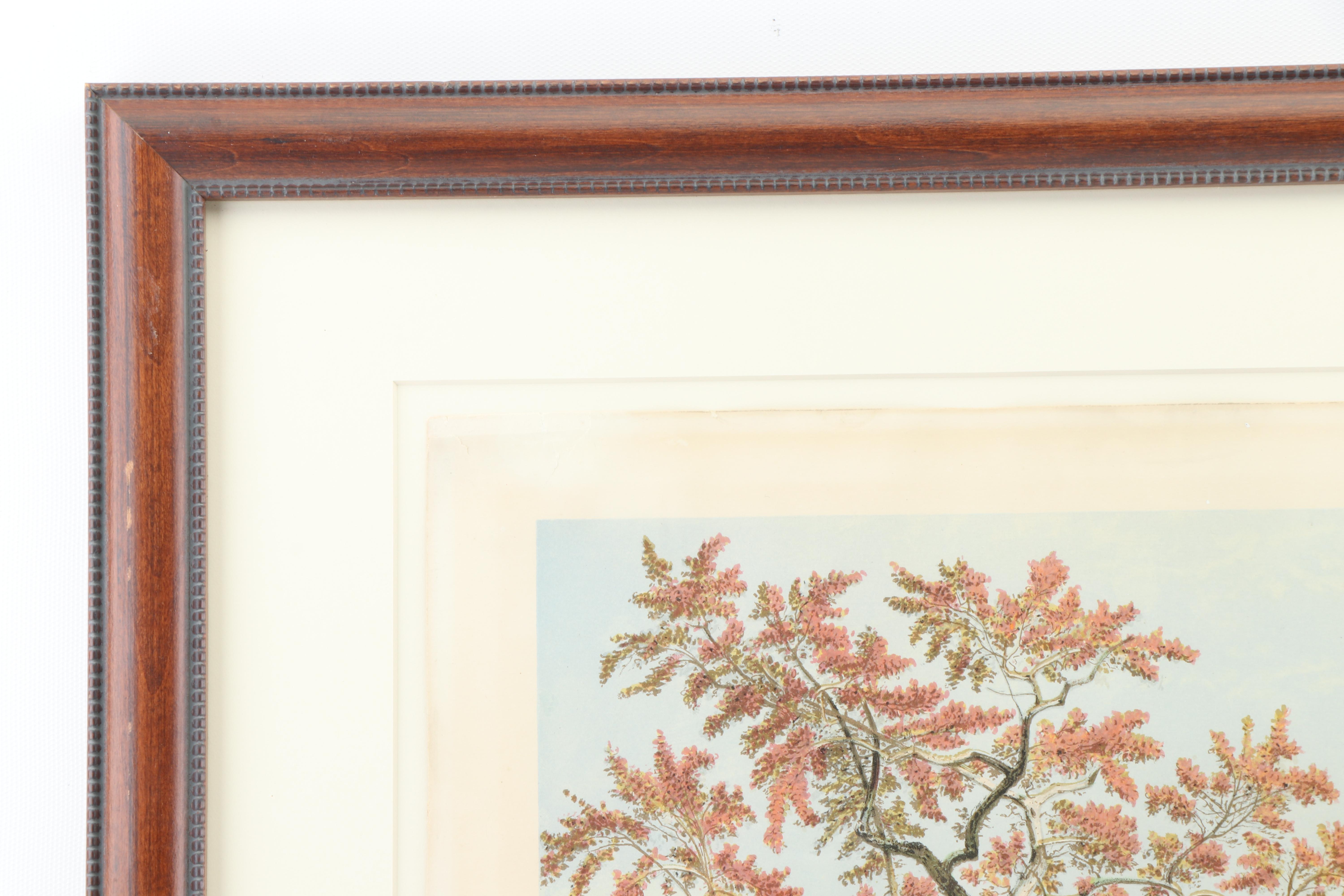 William Dresser Chromolithograph after Jasper Francis Cropsey  "American Autumn"