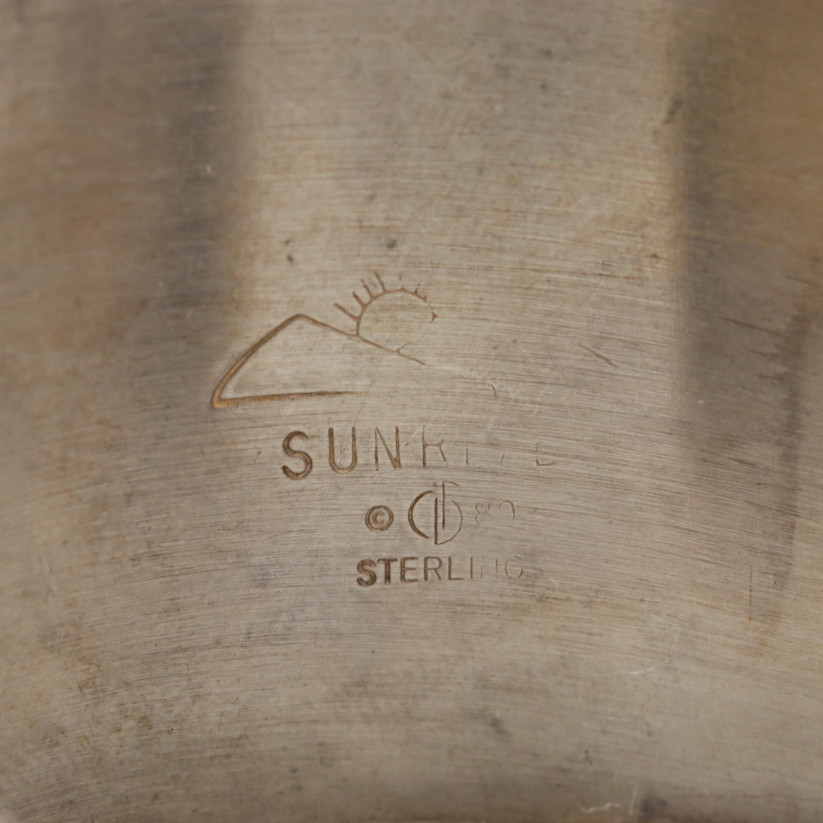 Sunrise Sterling Silver Cuff Bracelet