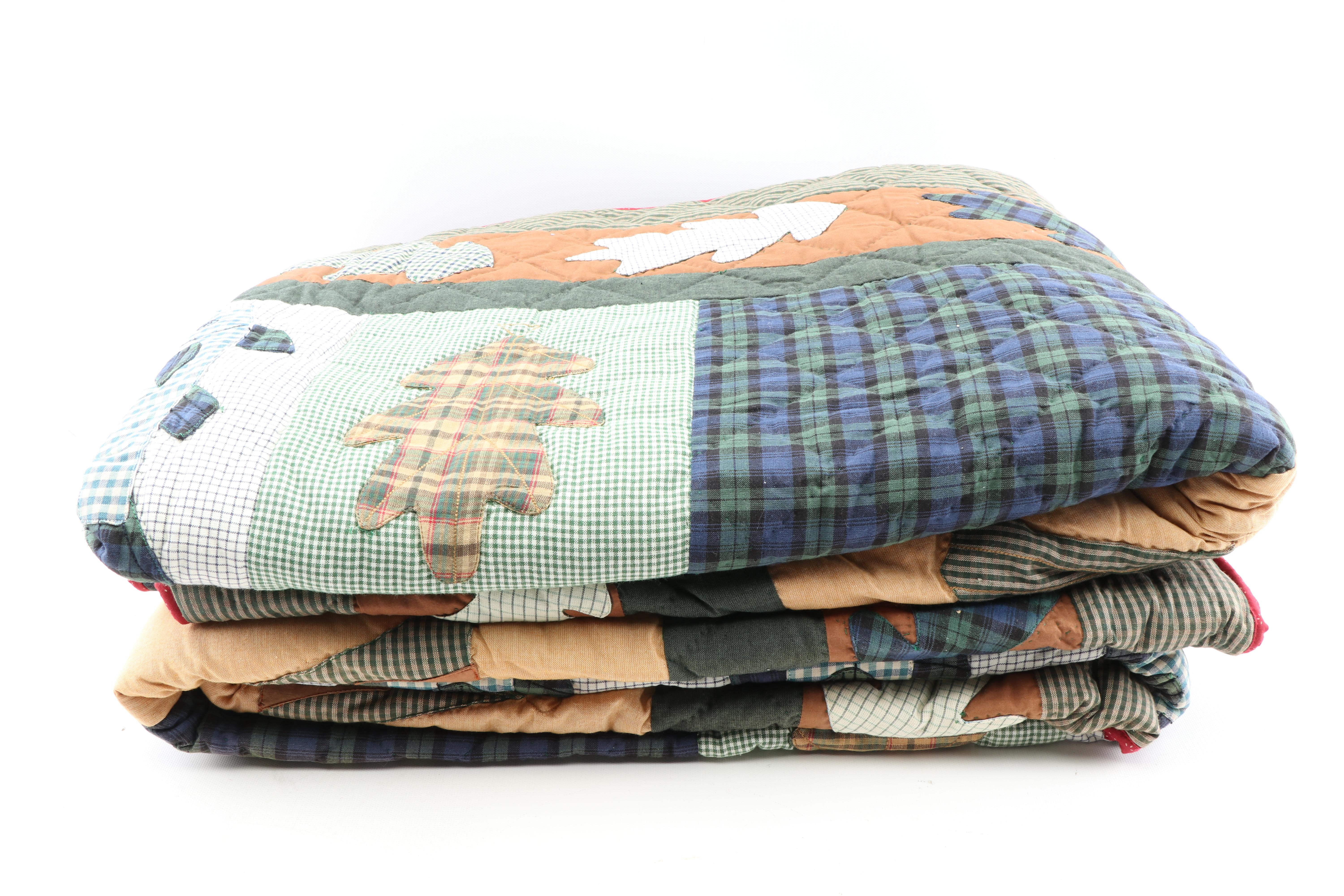 Quilted Animal Themed Twin Size Bed Sets