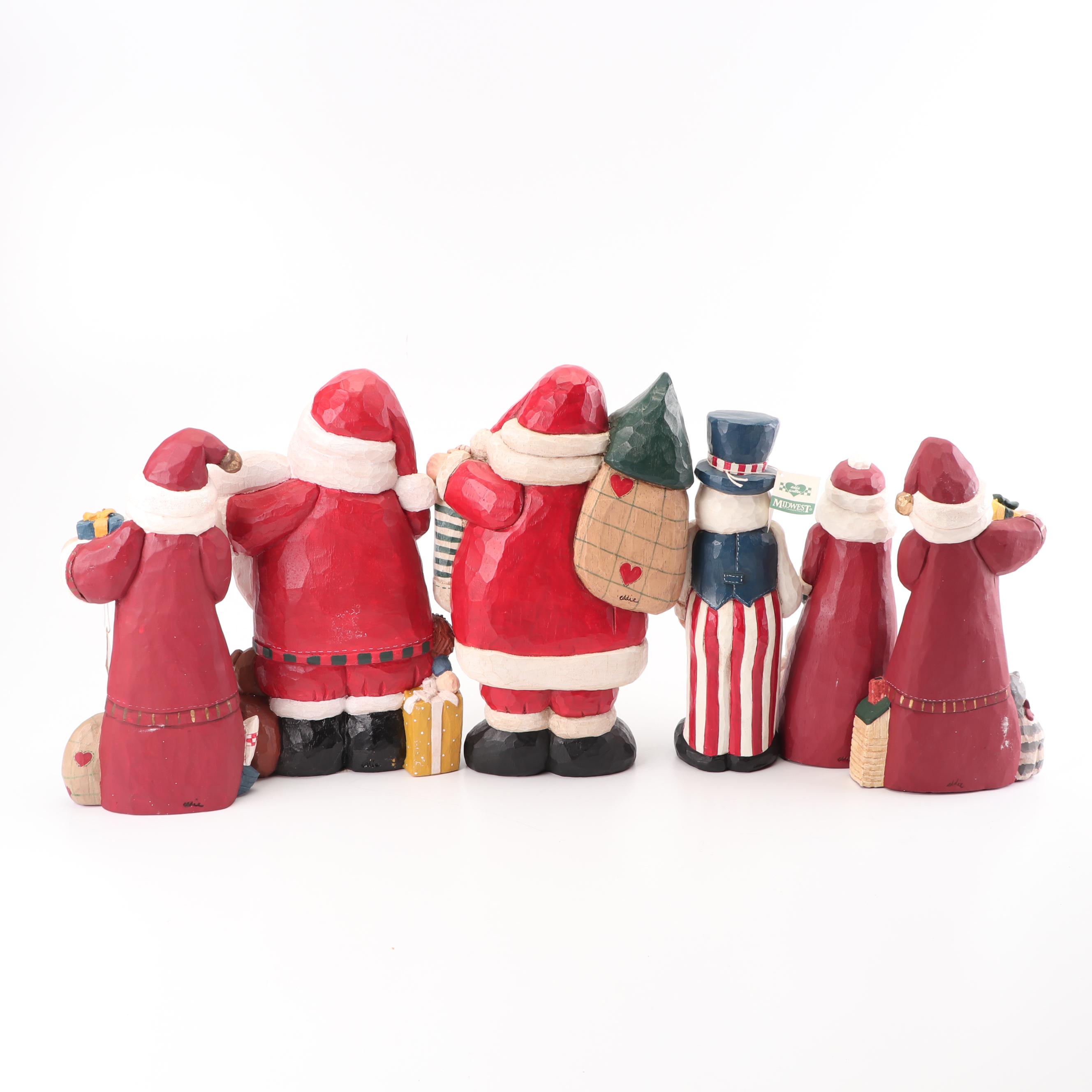 Midwest of Cannon Falls Christmas Figurines and Sign