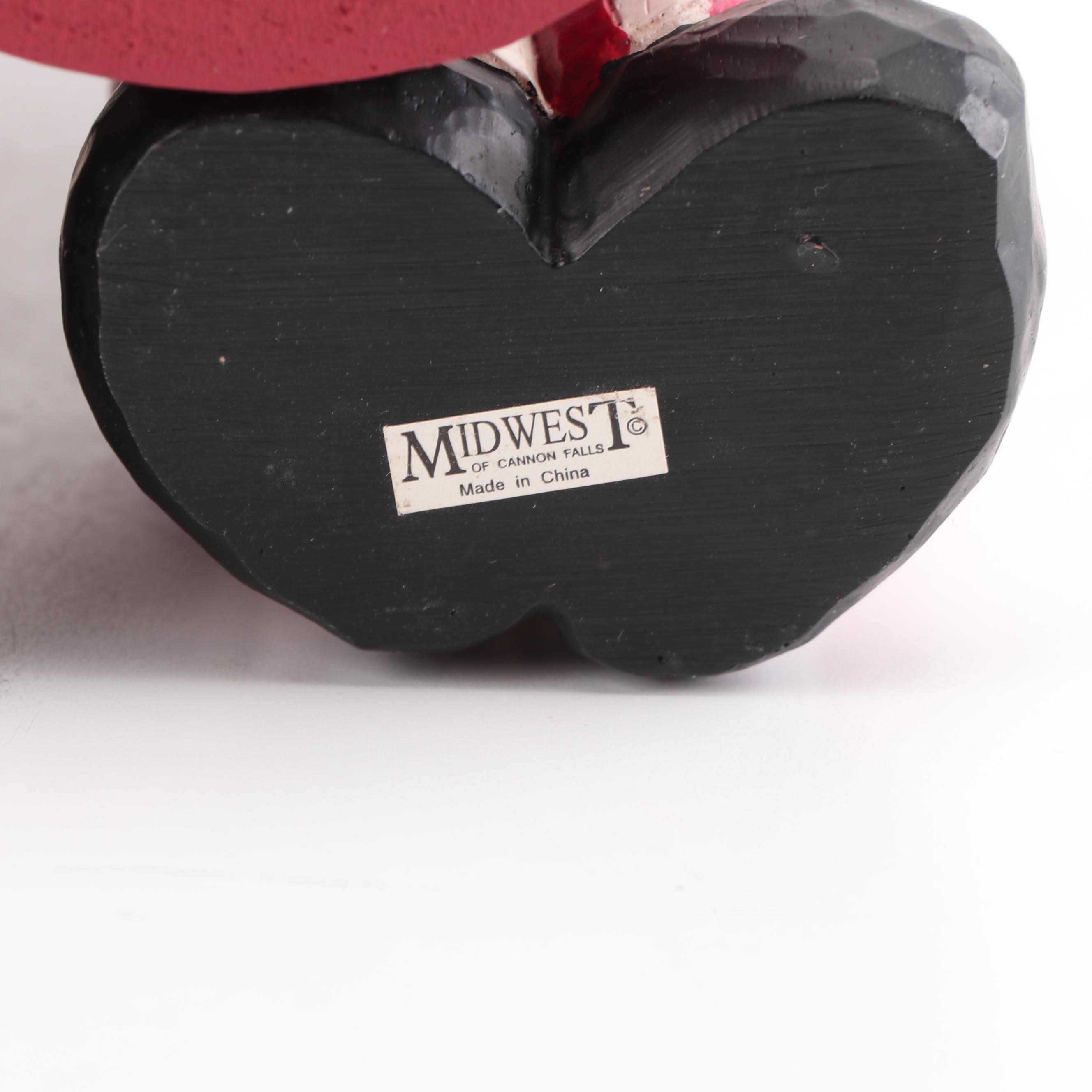 Midwest of Cannon Falls Christmas Figurines and Sign