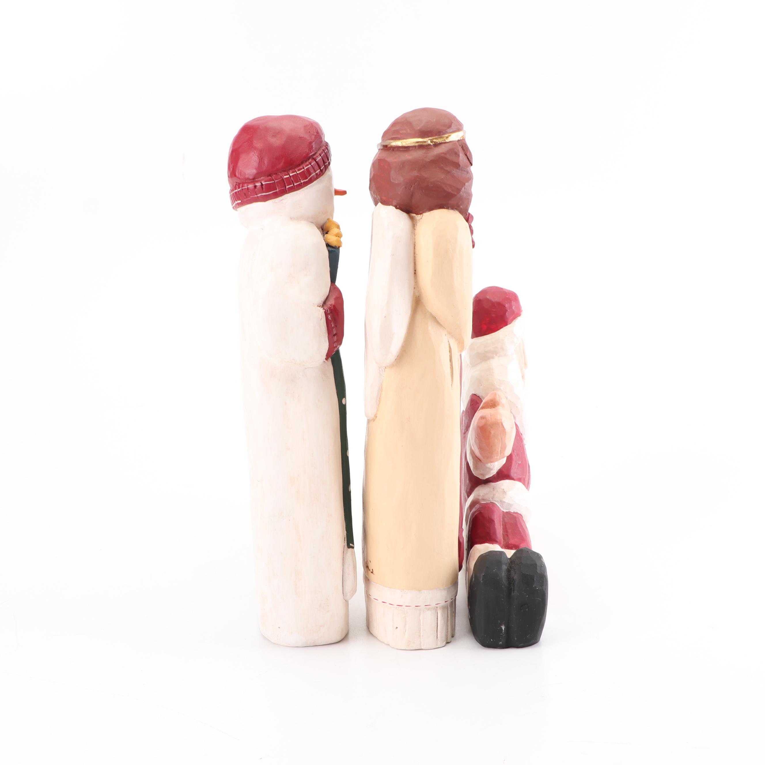 Midwest of Cannon Falls Christmas Figurines and Sign